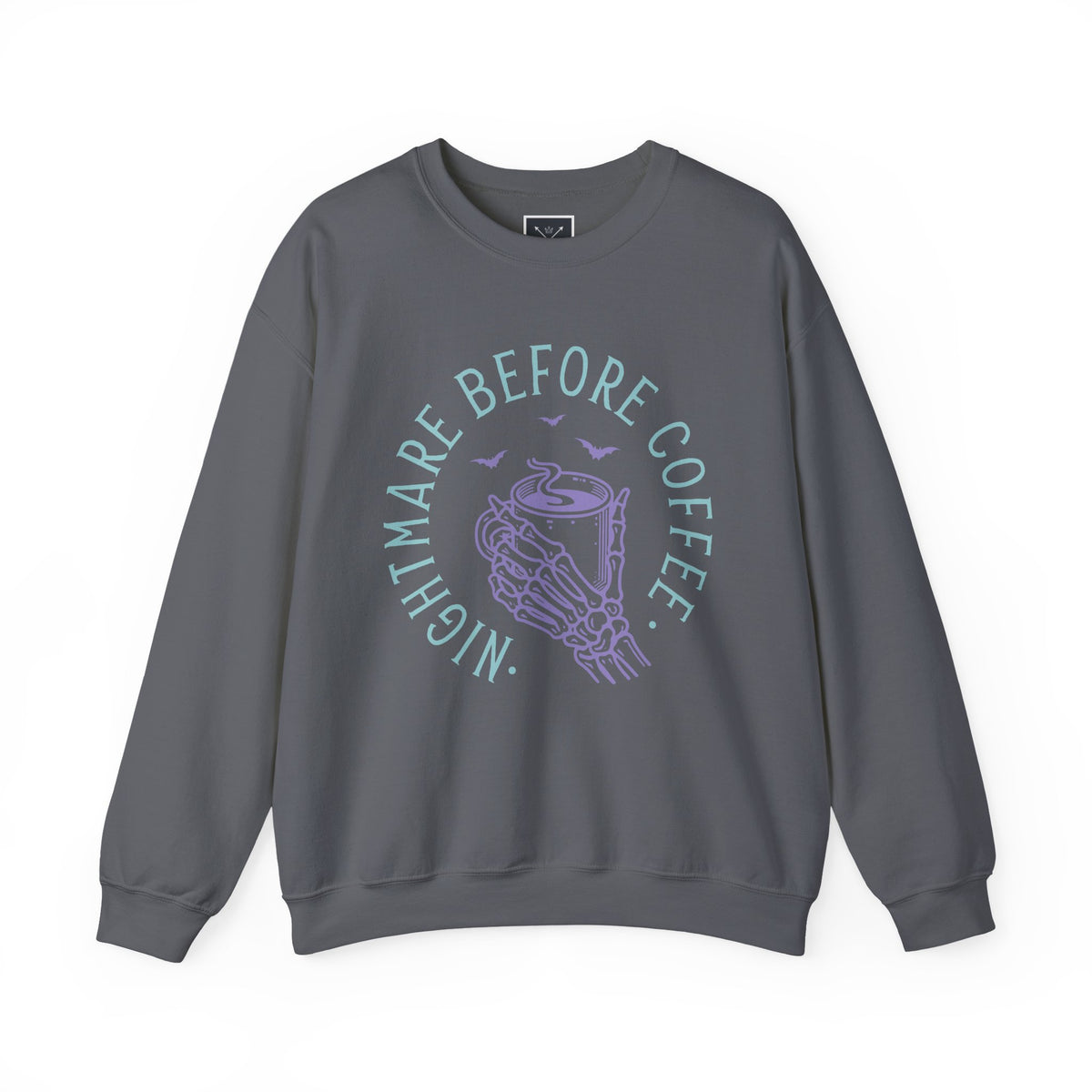 Nightmare Before Coffee - Unisex Heavy Blend™ Crewneck Sweatshirt