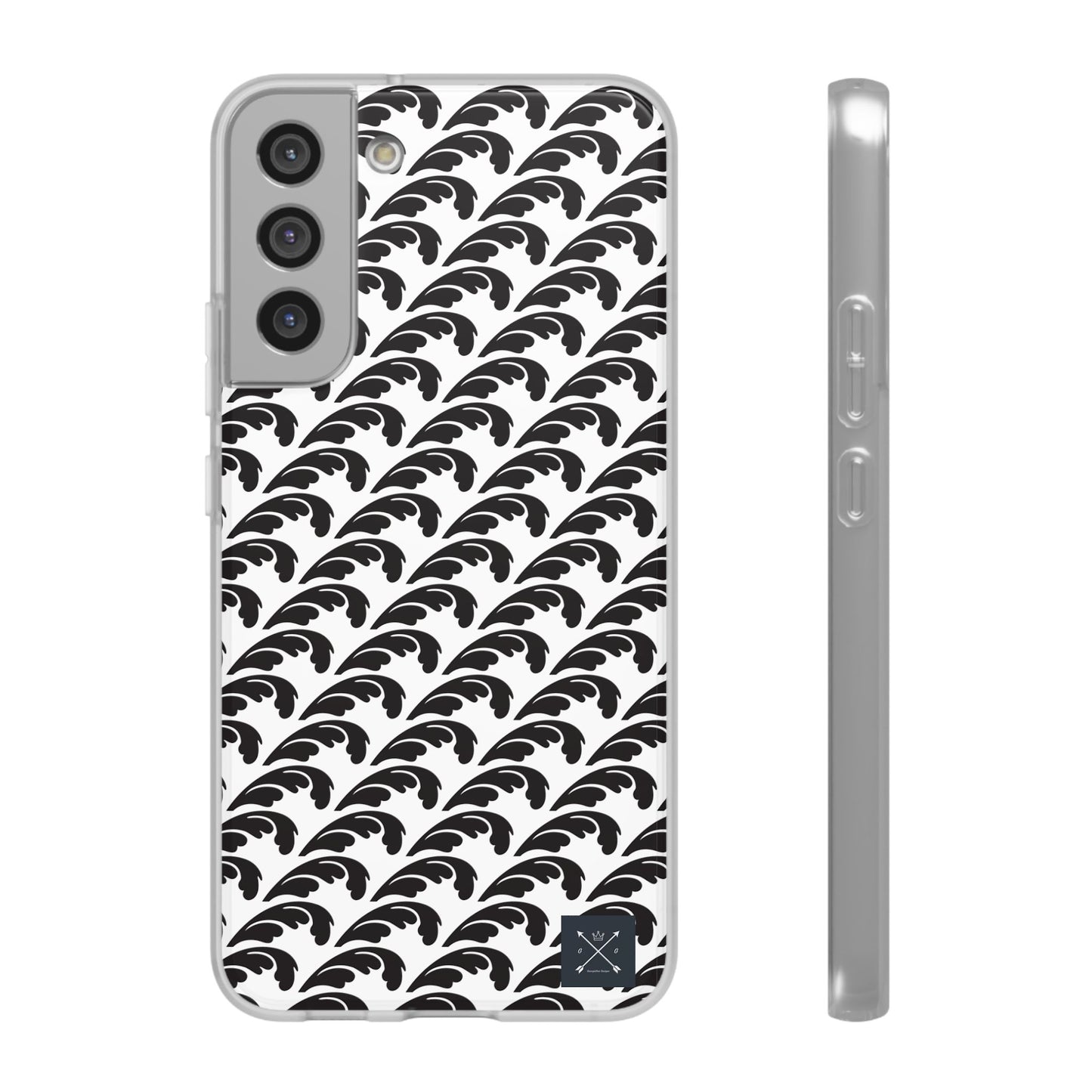 Beautiful Beloved Flourish (black/white) - Flexi Cases
