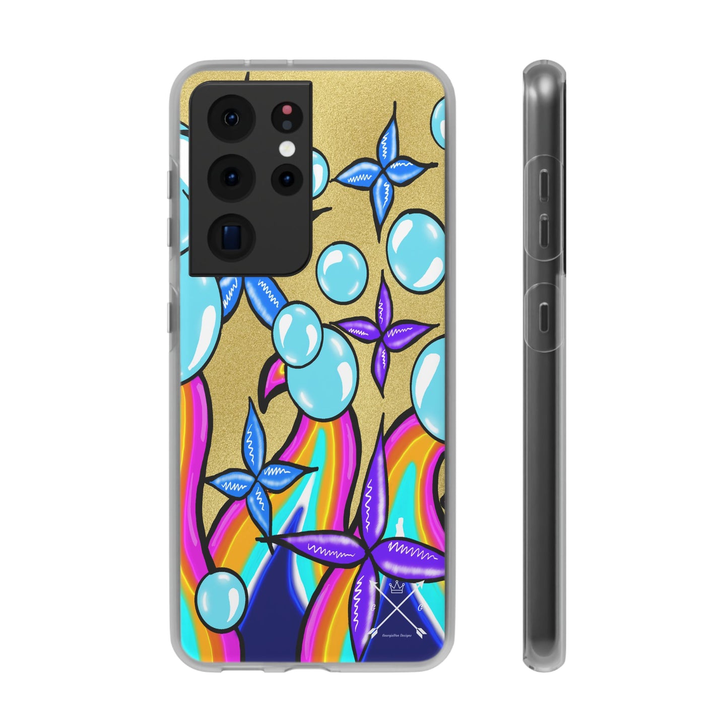Bubble Rave (multi-colored)- Flexi Phone Cases