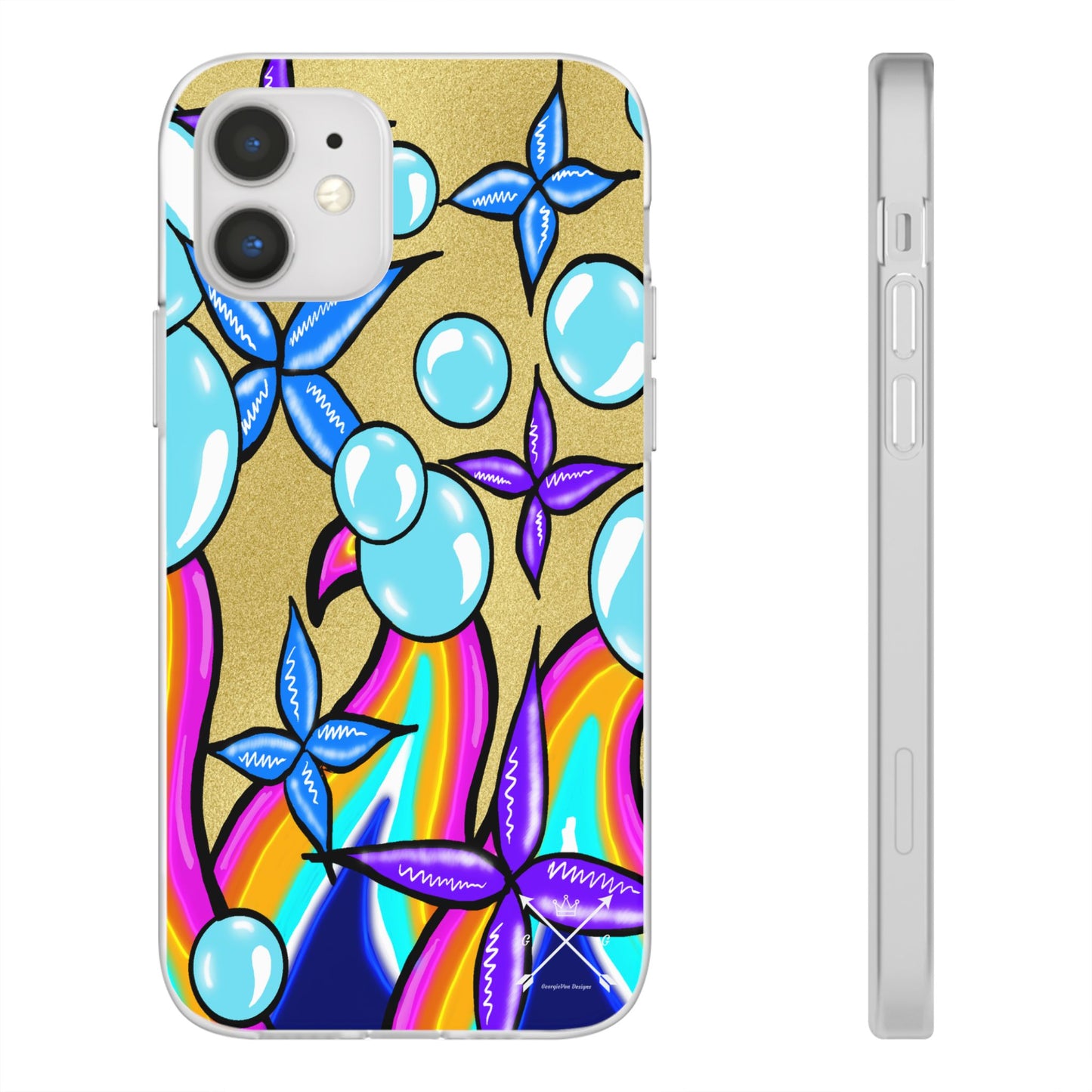Bubble Rave (multi-colored)- Flexi Phone Cases