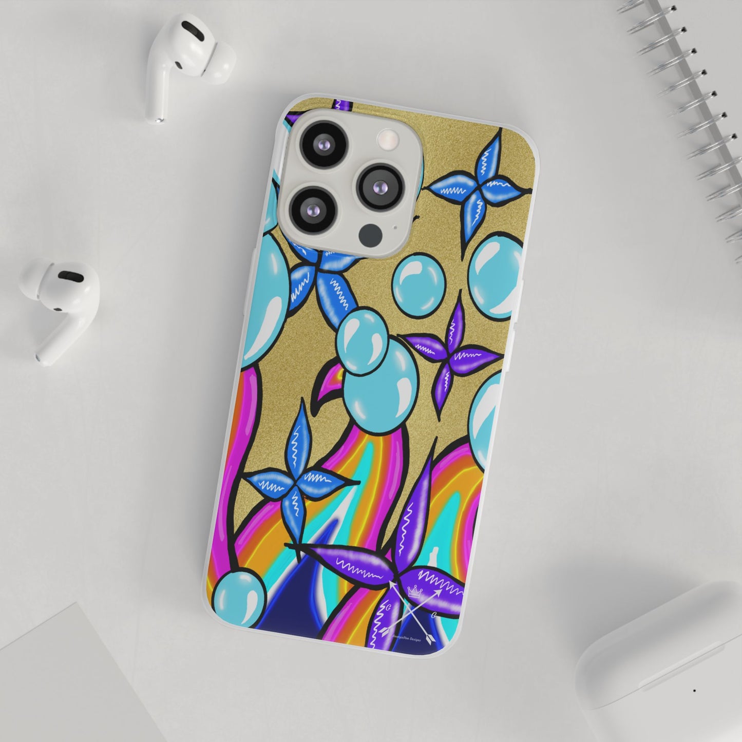 Bubble Rave (multi-colored)- Flexi Phone Cases