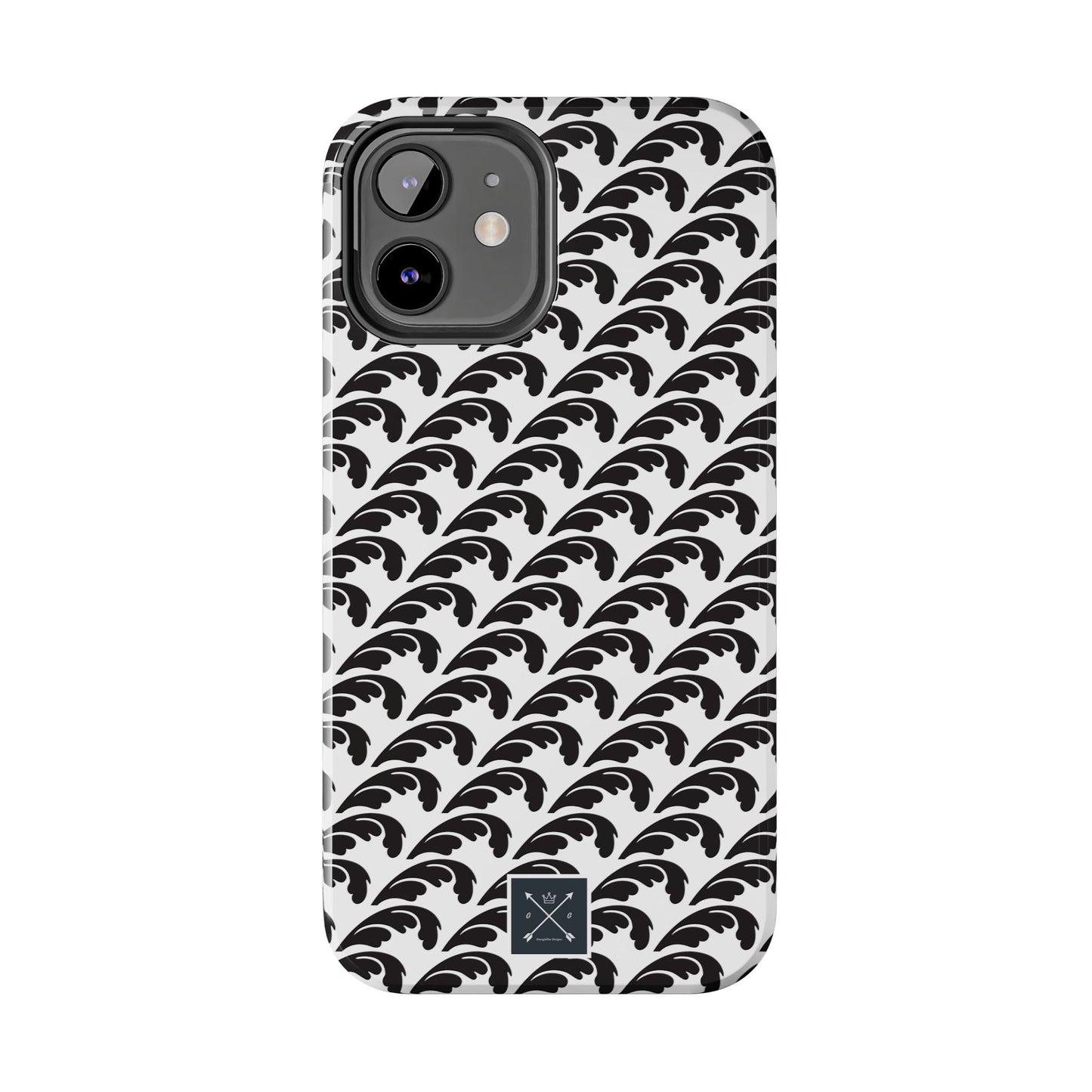 Beautiful Beloved One Flourish (black/white) - Tough Phone Cases