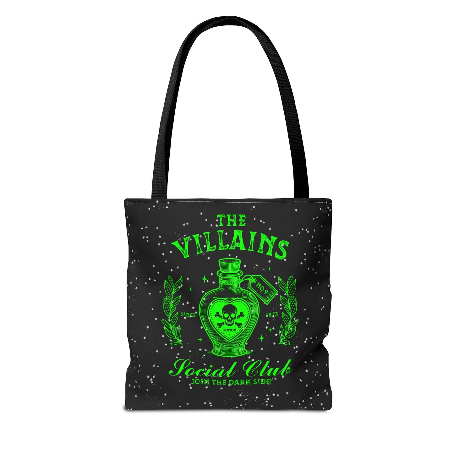 The Villains Social Club (Green) - Tote Bag (AOP)