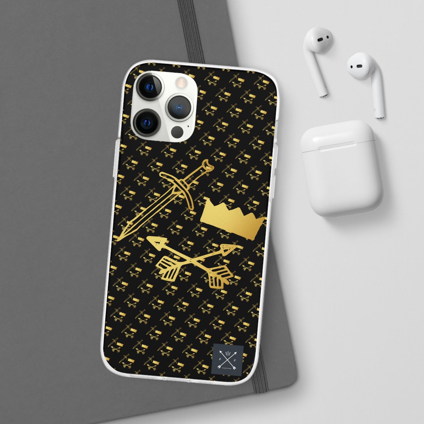 Gold and Bold Warrior - Flexi  Phone Cases