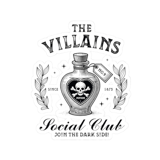 The Villains Social Club - Kiss-Cut Stickers