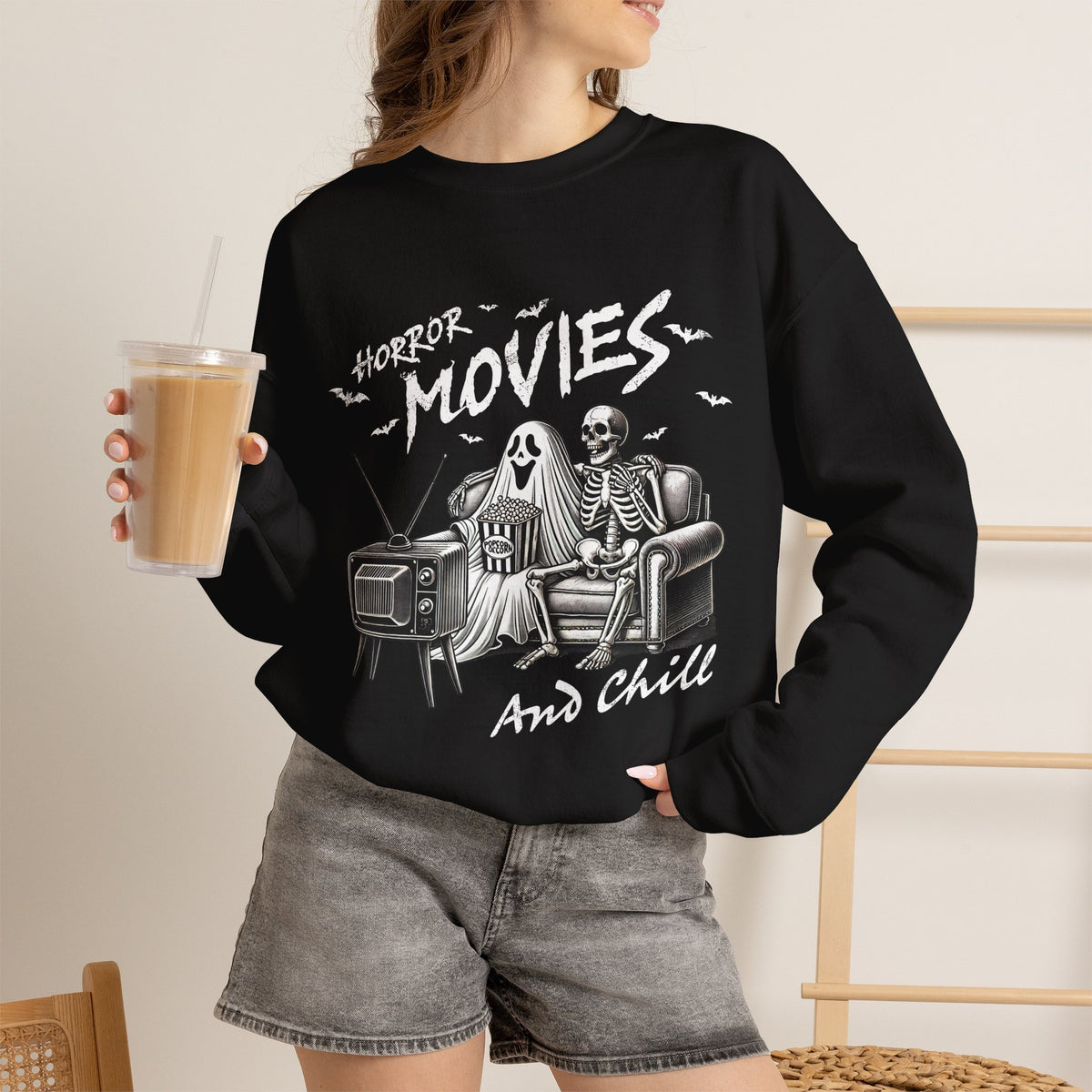 Horror Movies and Chill - Sweatshirt
