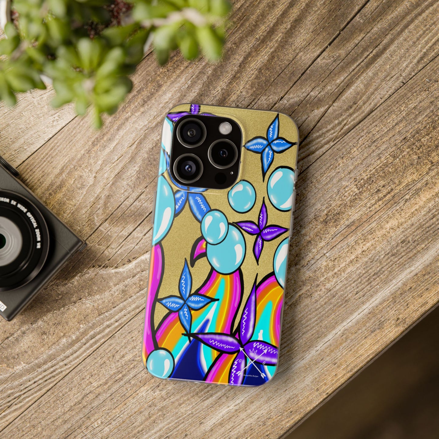 Bubble Rave (multi-colored)- Flexi Phone Cases