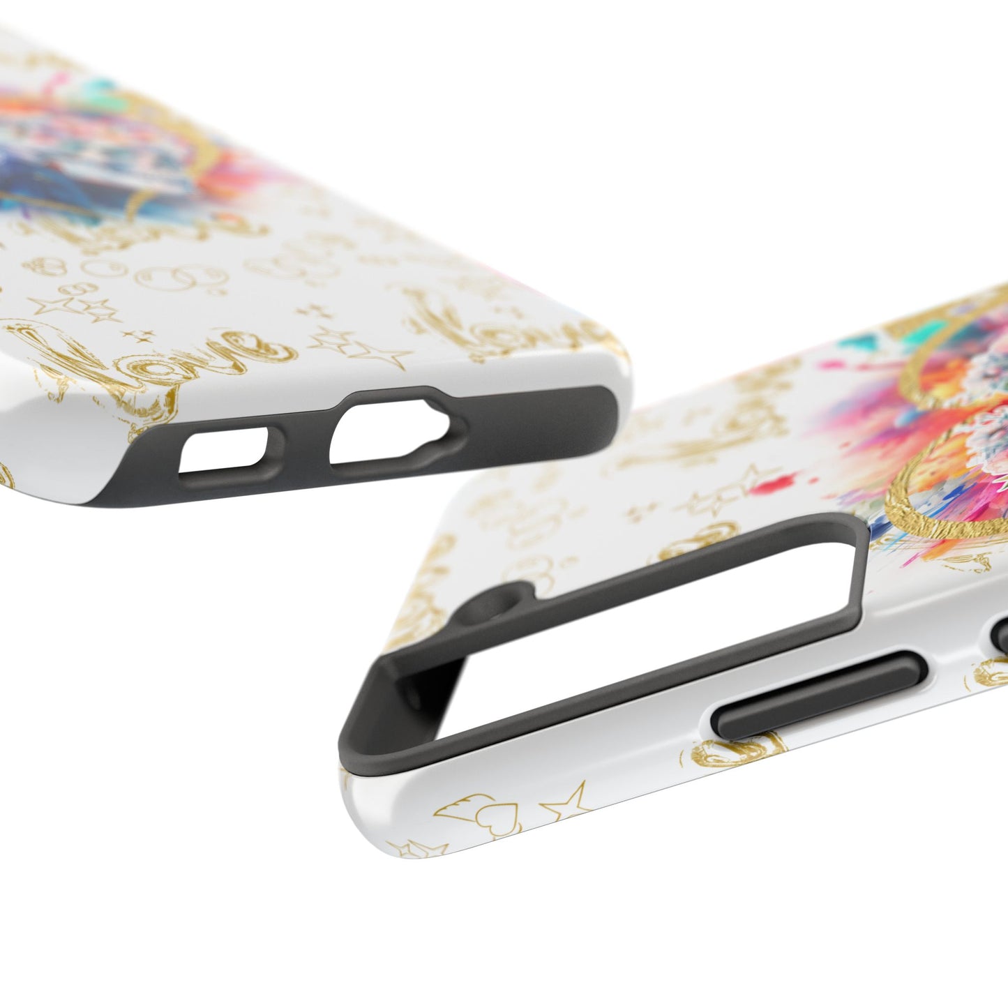 Love is Golden Watercolor - Tough Phone Cases