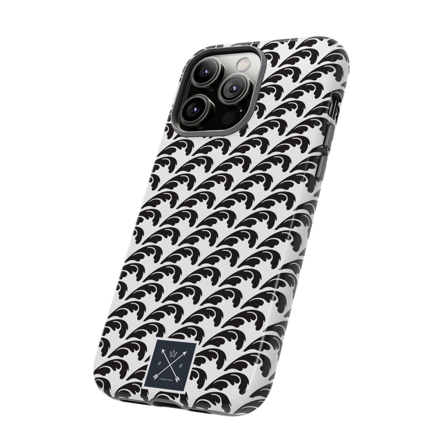 Beautiful Beloved One Flourish (black/white) - Tough Phone Cases
