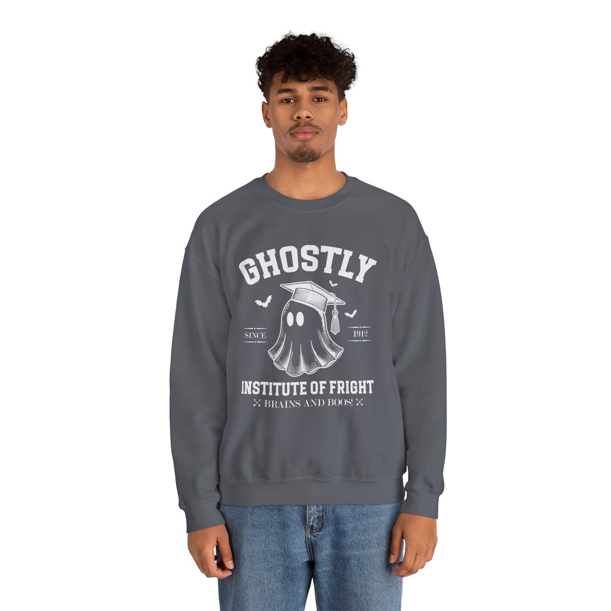 Ghostly Institute of Fright Education - Crewneck Sweatshirt