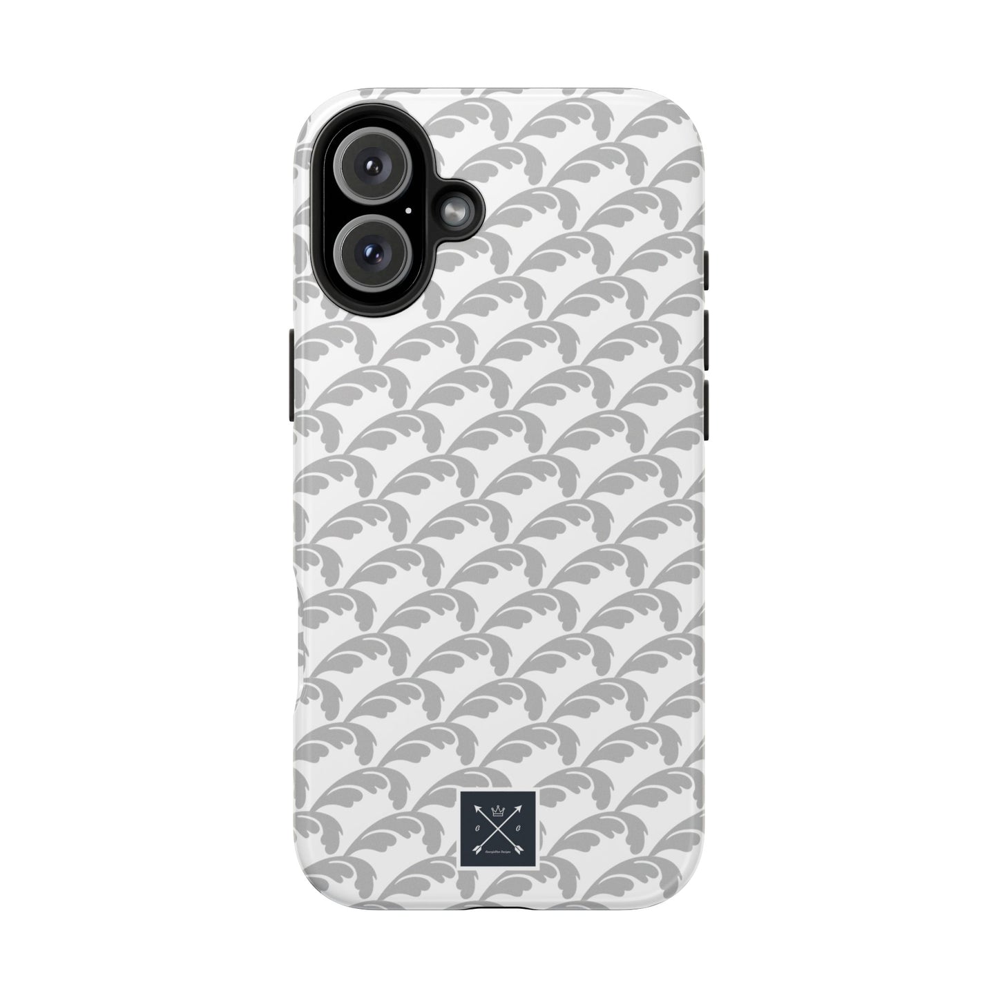 Beautiful Beloved Flourish (white/silver) - Tough Phone Cases