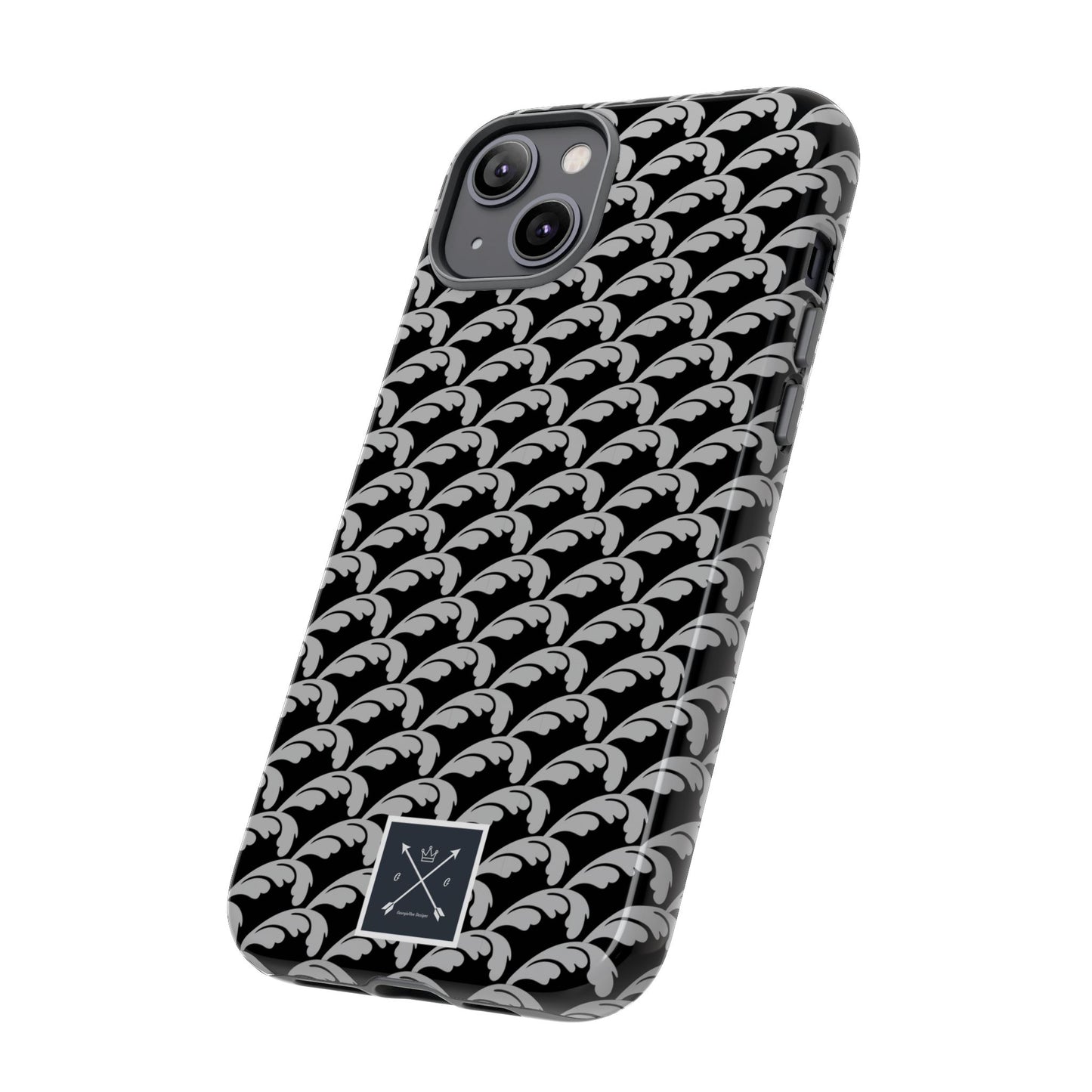 Beautiful Beloved One Flourish (black/silver) - Tough Phone Cases
