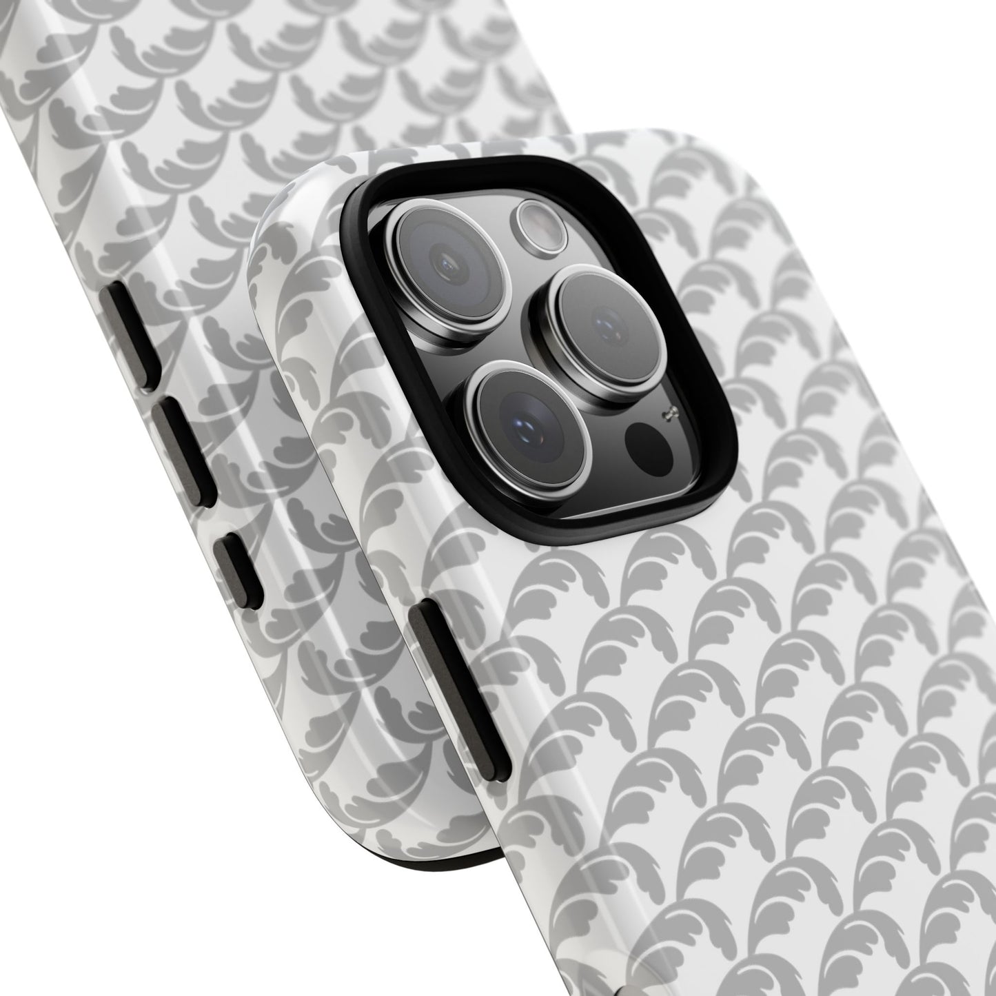 Beautiful Beloved Flourish (silver/white) - Tough Phone Cases