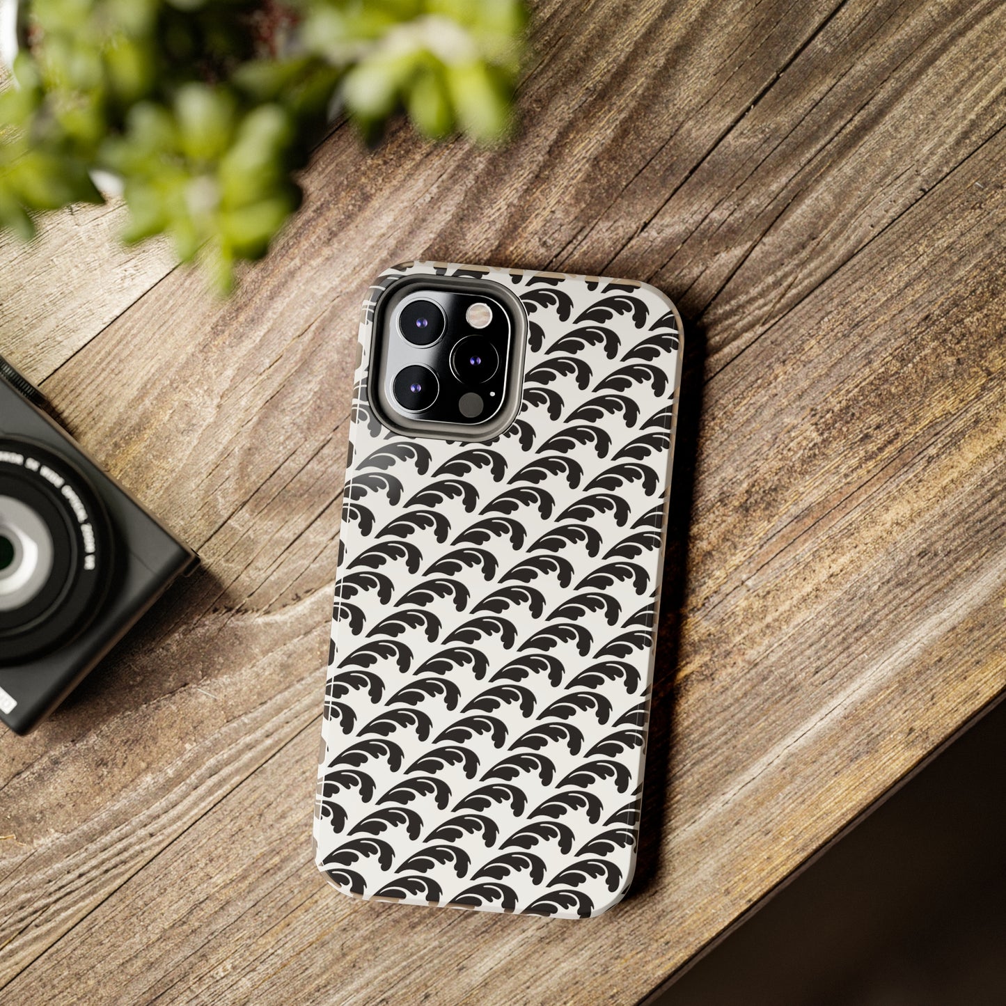 Beautiful Beloved One Flourish (black/white) - Tough Phone Cases