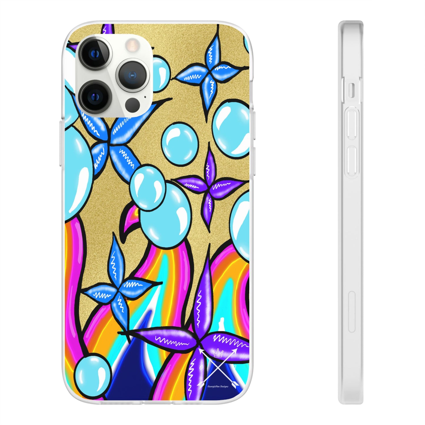 Bubble Rave (multi-colored)- Flexi Phone Cases