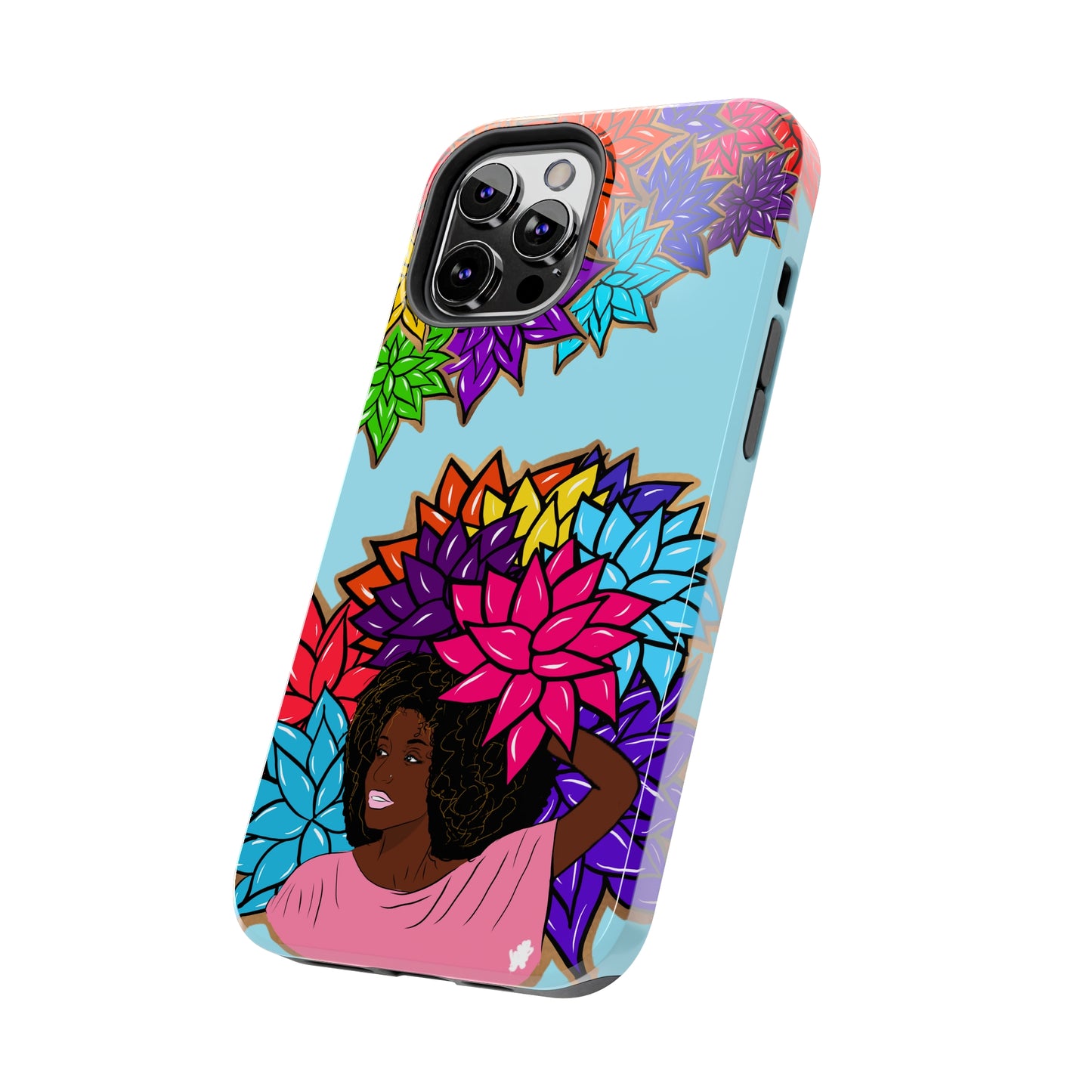 Beauty with Flowers - Tough Phone Cases