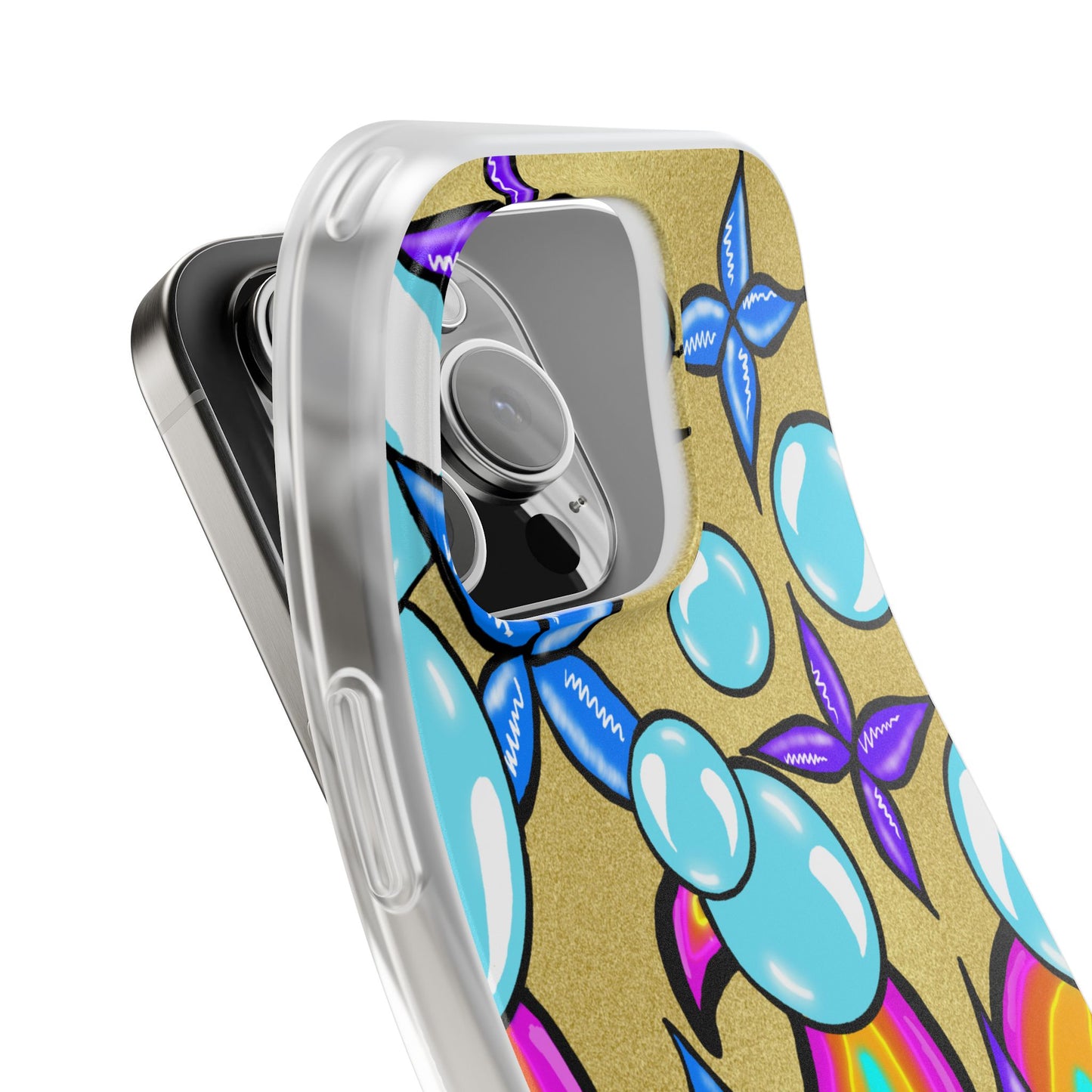 Bubble Rave (multi-colored)- Flexi Phone Cases