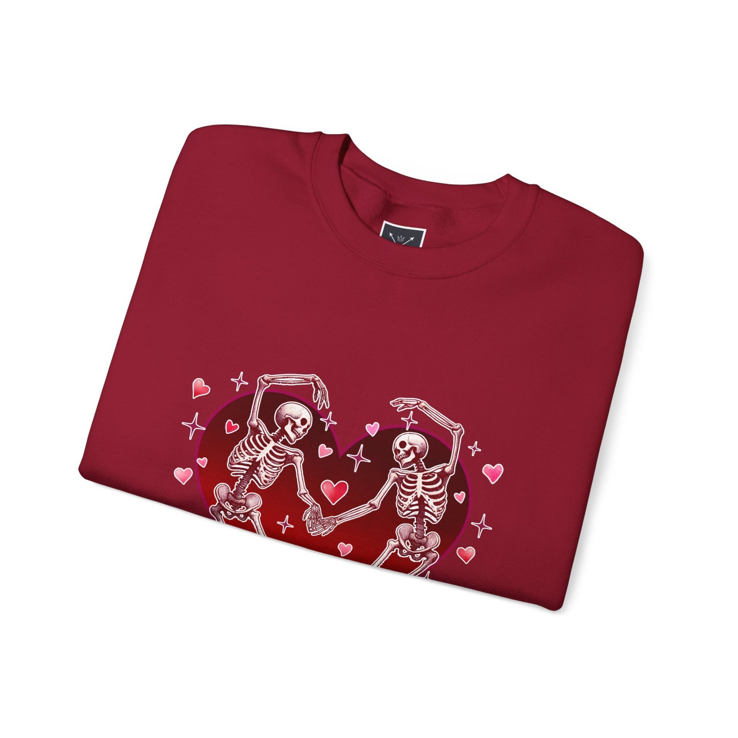 Dancing Skeleton Lovers - Crewneck Sweatshirt