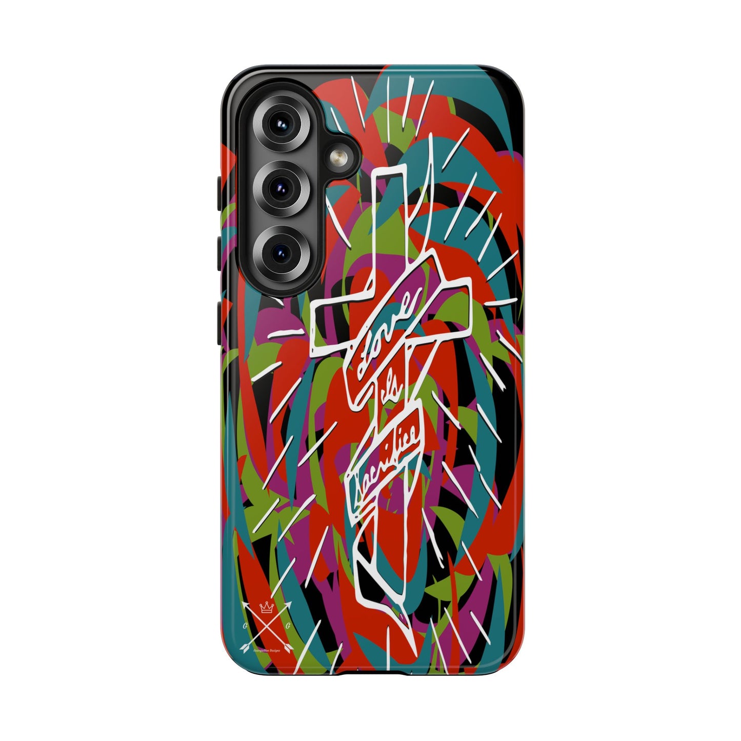 Love is Sacrifice - Tough Phone Cases