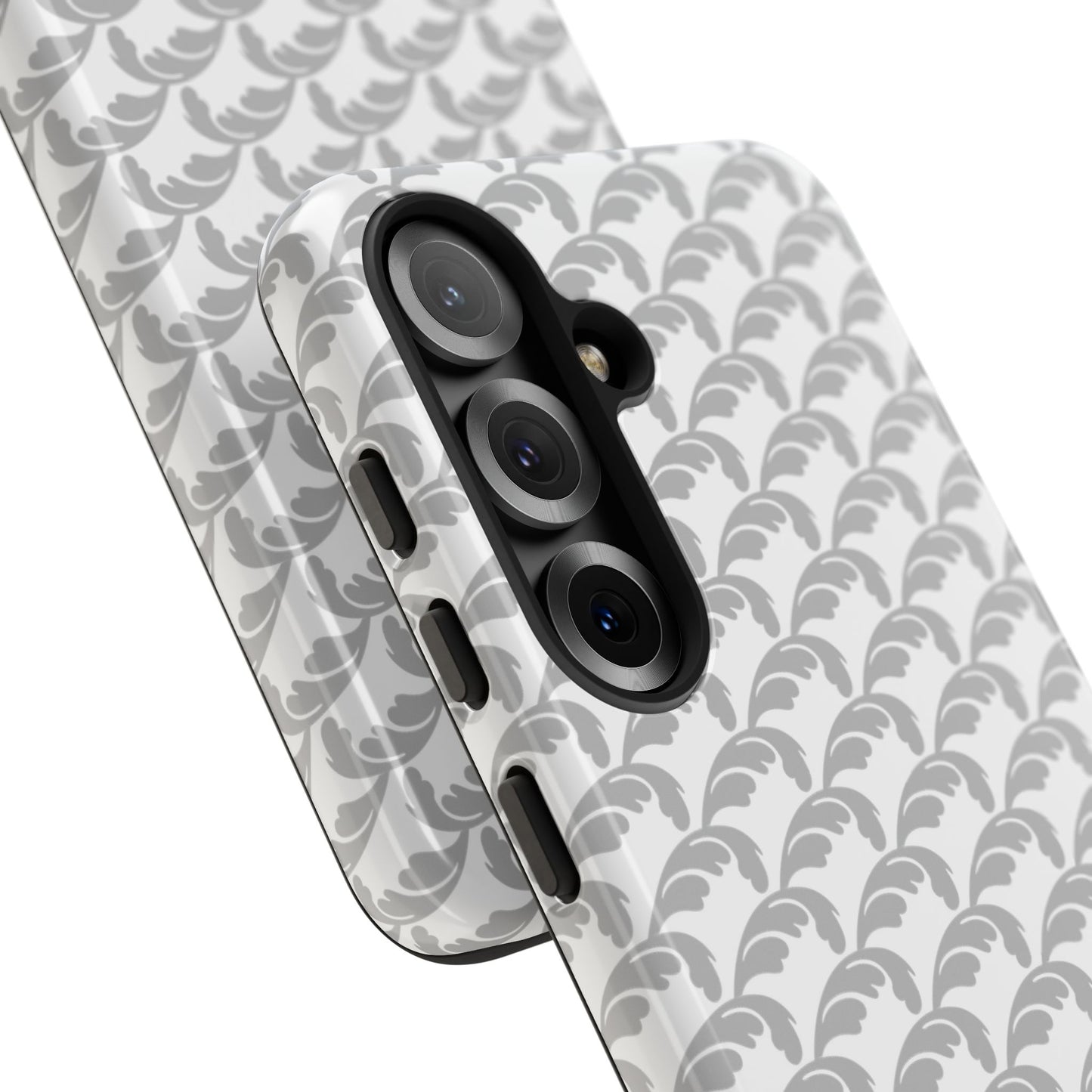 Beautiful Beloved Flourish (silver/white) - Tough Phone Cases