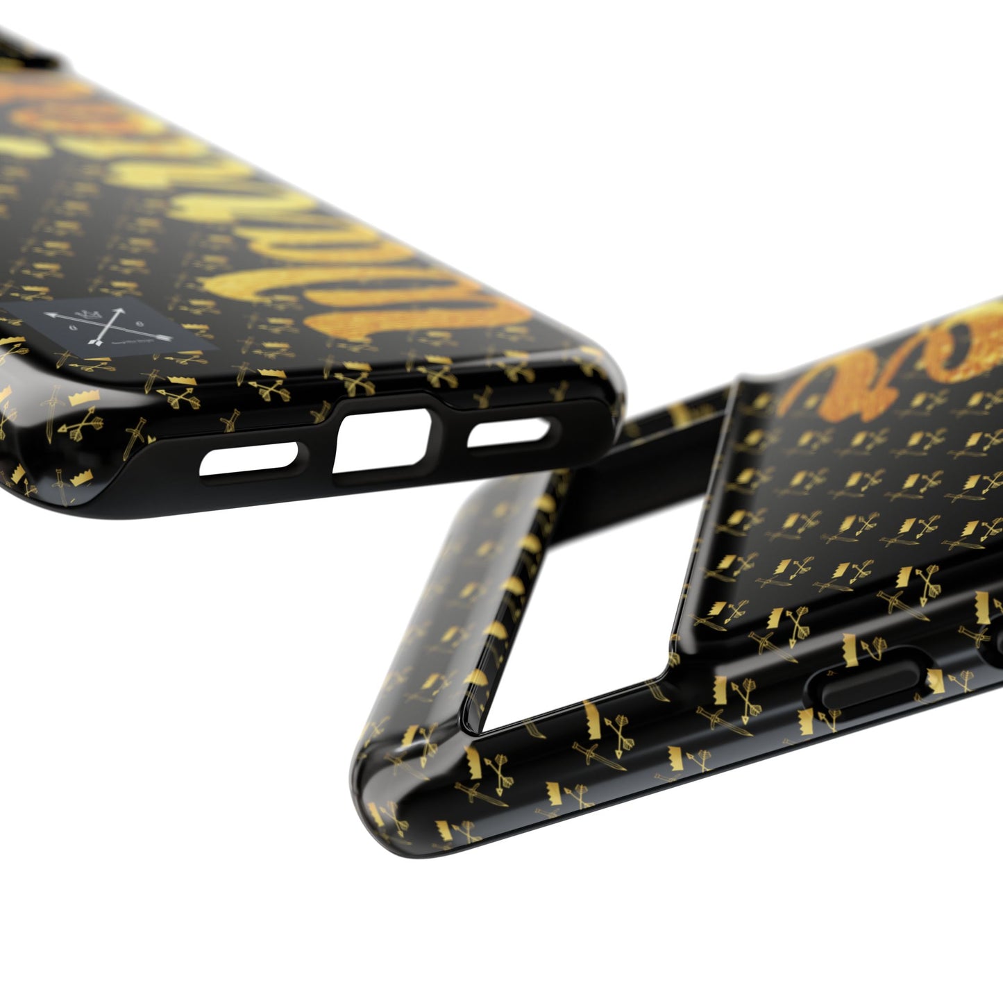 Gold and Bold Warrior - Tough Phone Cases