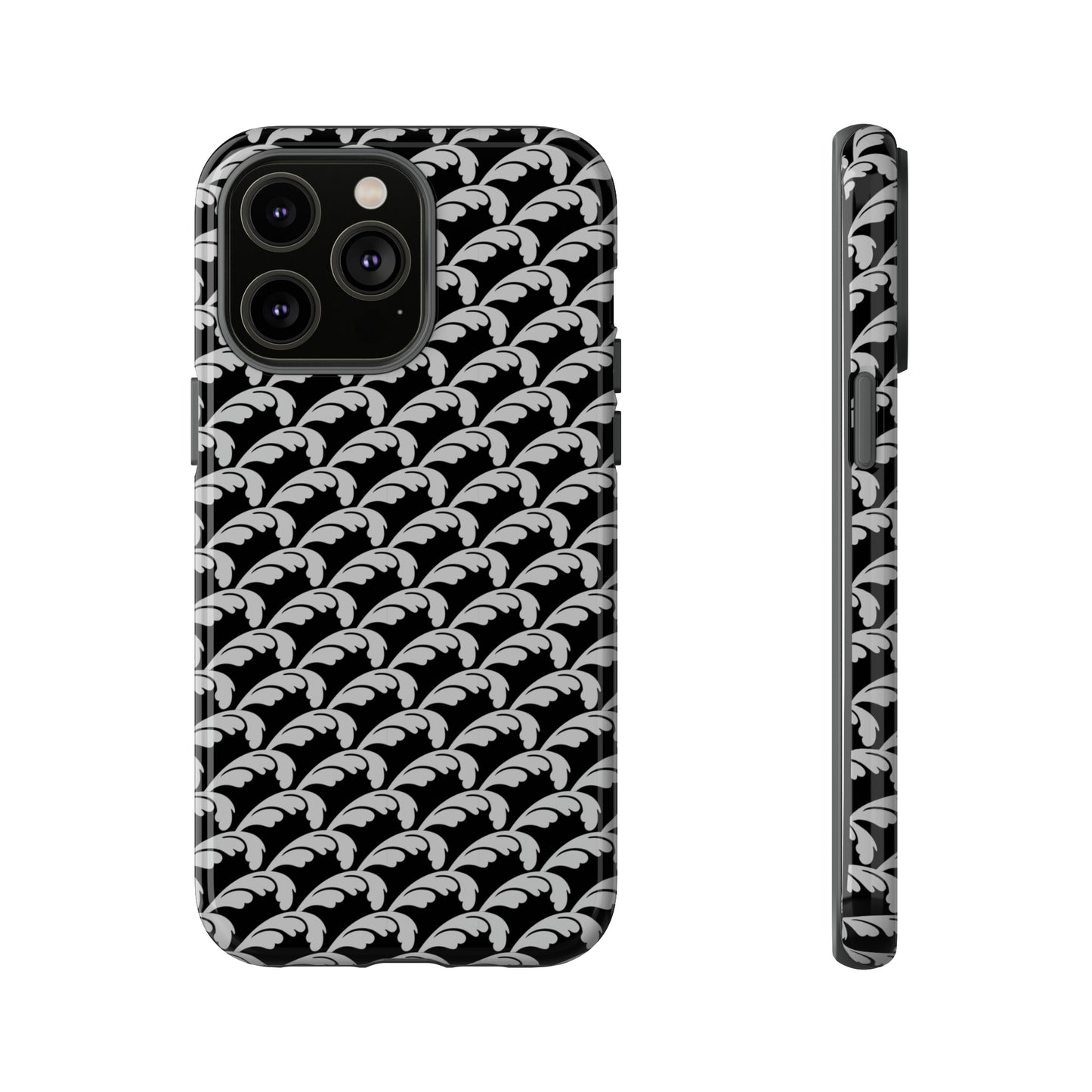 Beautiful Beloved One Flourish (black/silver) - Tough Phone Cases