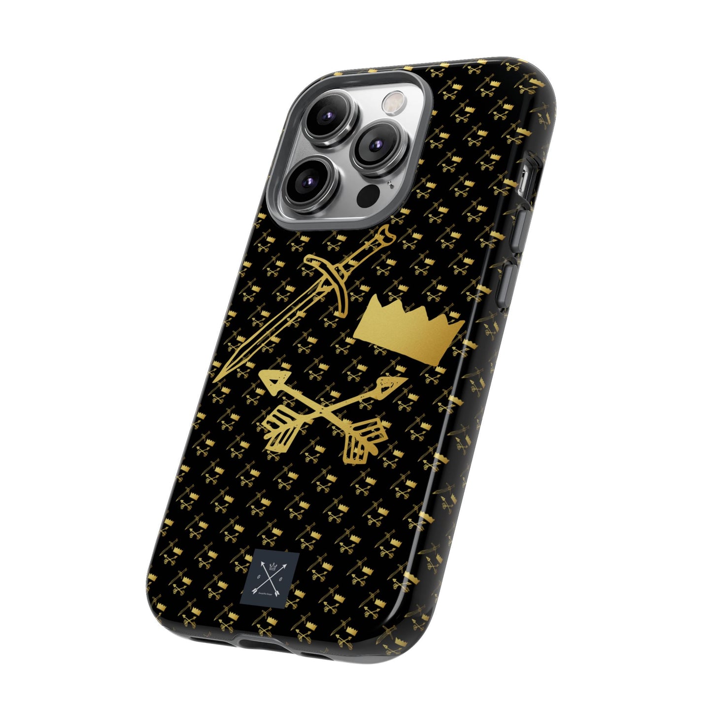 Gold and Bold Warrior - Tough Phone Cases