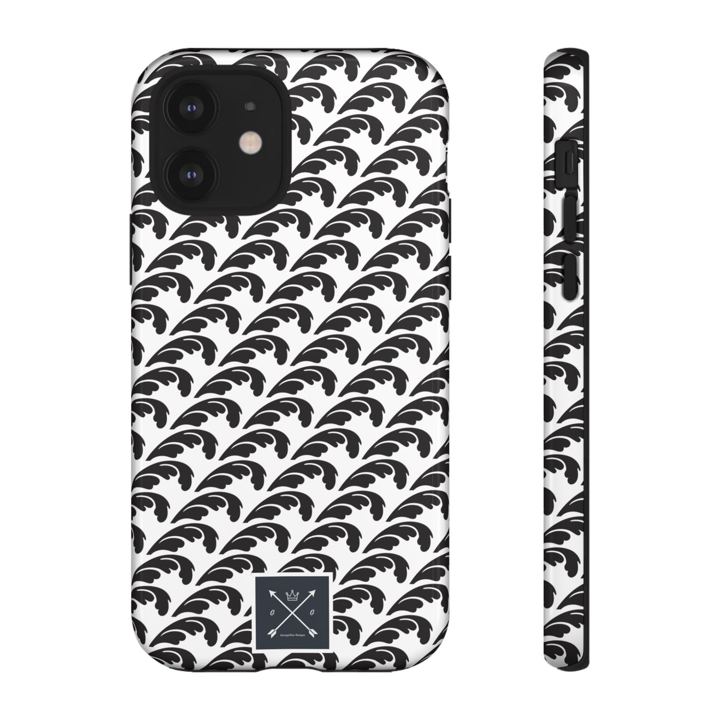 Beautiful Beloved One Flourish (black/white) - Tough Phone Cases