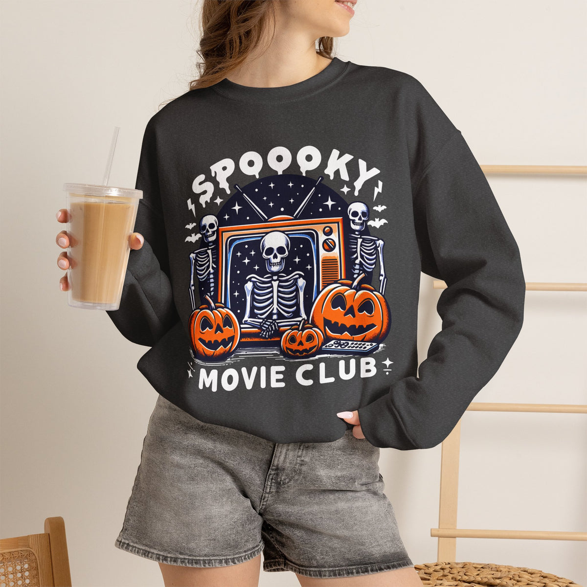 Spooky Movie Club - Unisex Heavy Blend™ Sweatshirt