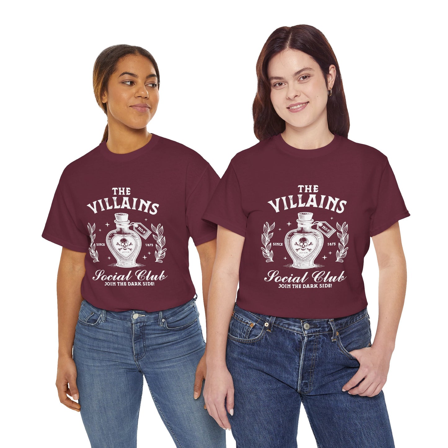 The Villains Social Club - Unisex Heavy Cotton Tee