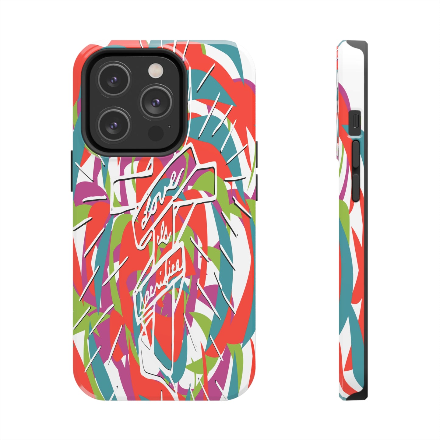 Love is Sacrifice - Tough Phone Cases