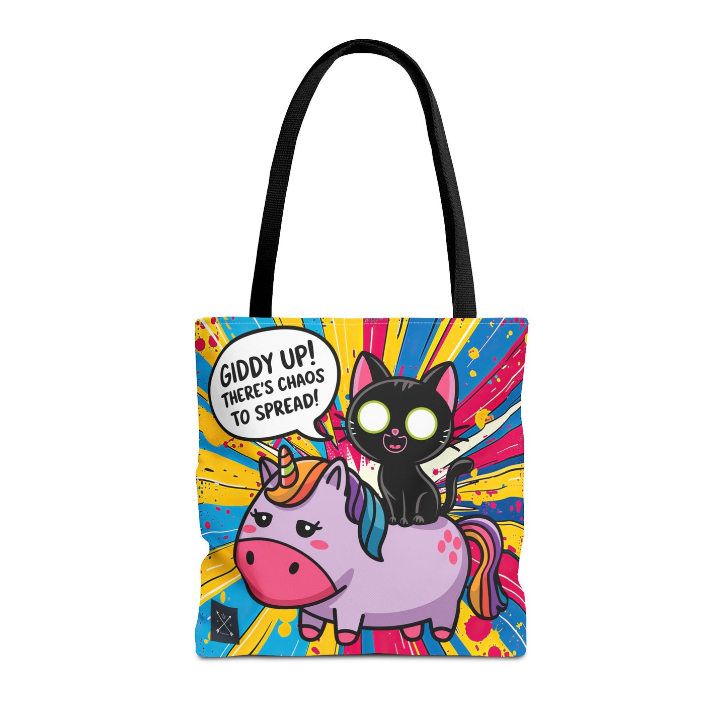Giddy Up There's Chaos To Spread- Tote Bag