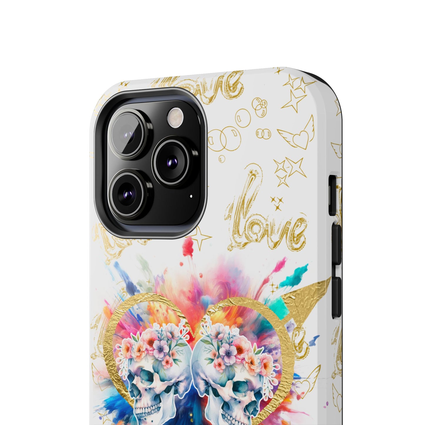 Love is Golden Watercolor - Tough Phone Cases
