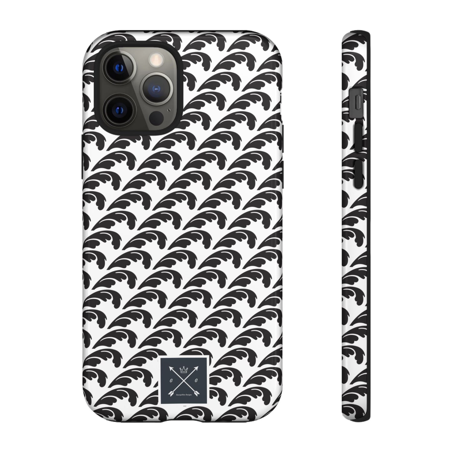 Beautiful Beloved One Flourish (black/white) - Tough Phone Cases