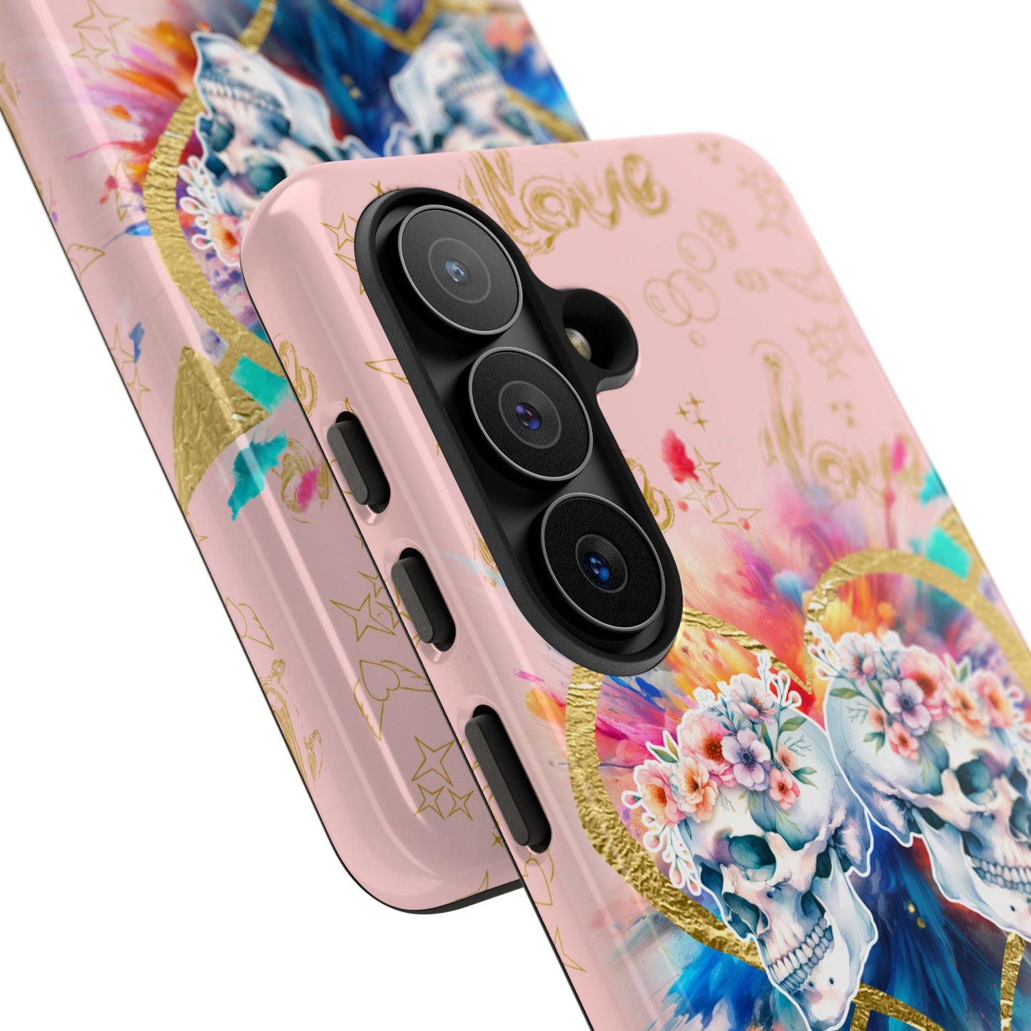 Love is Golden Watercolor (pink) - Tough Cases