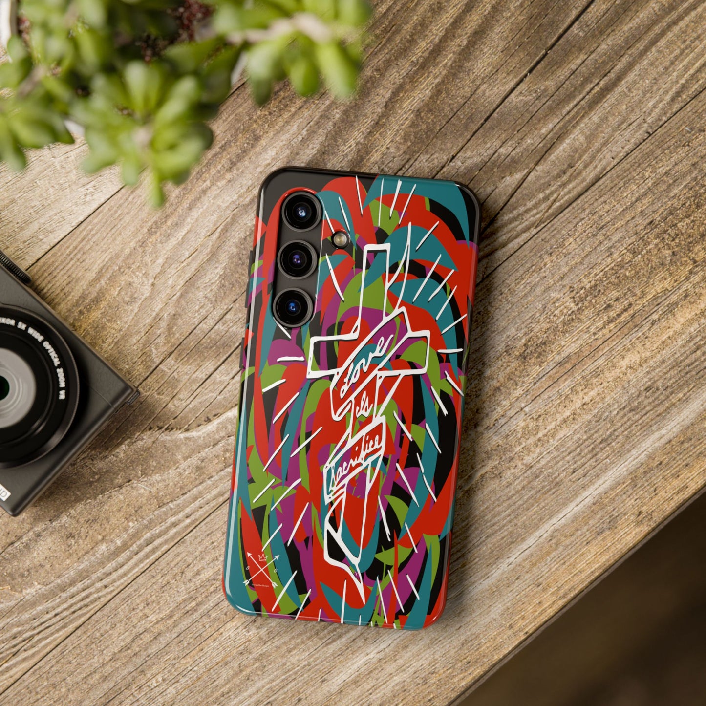Love is Sacrifice - Tough Phone Cases