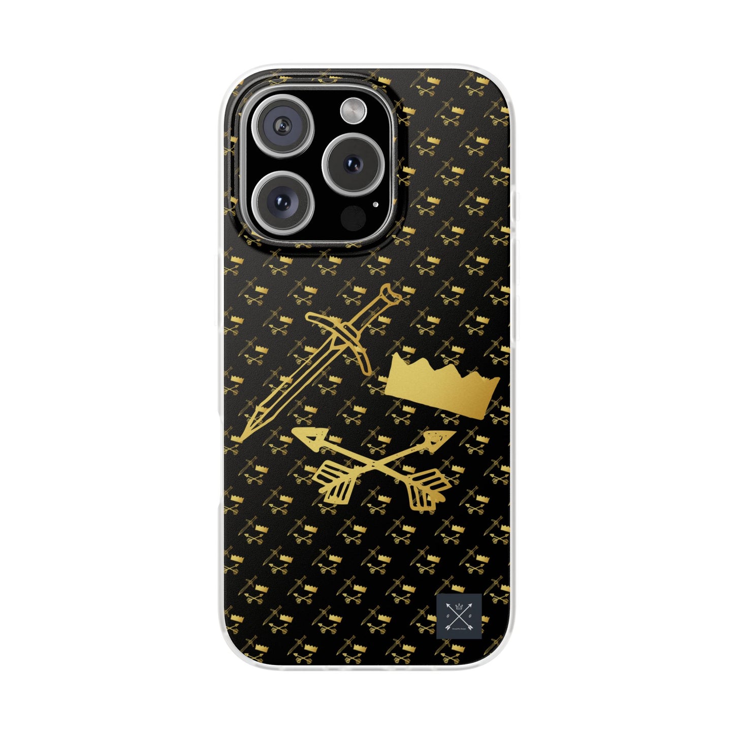 Gold and Bold Warrior - Flexi  Phone Cases