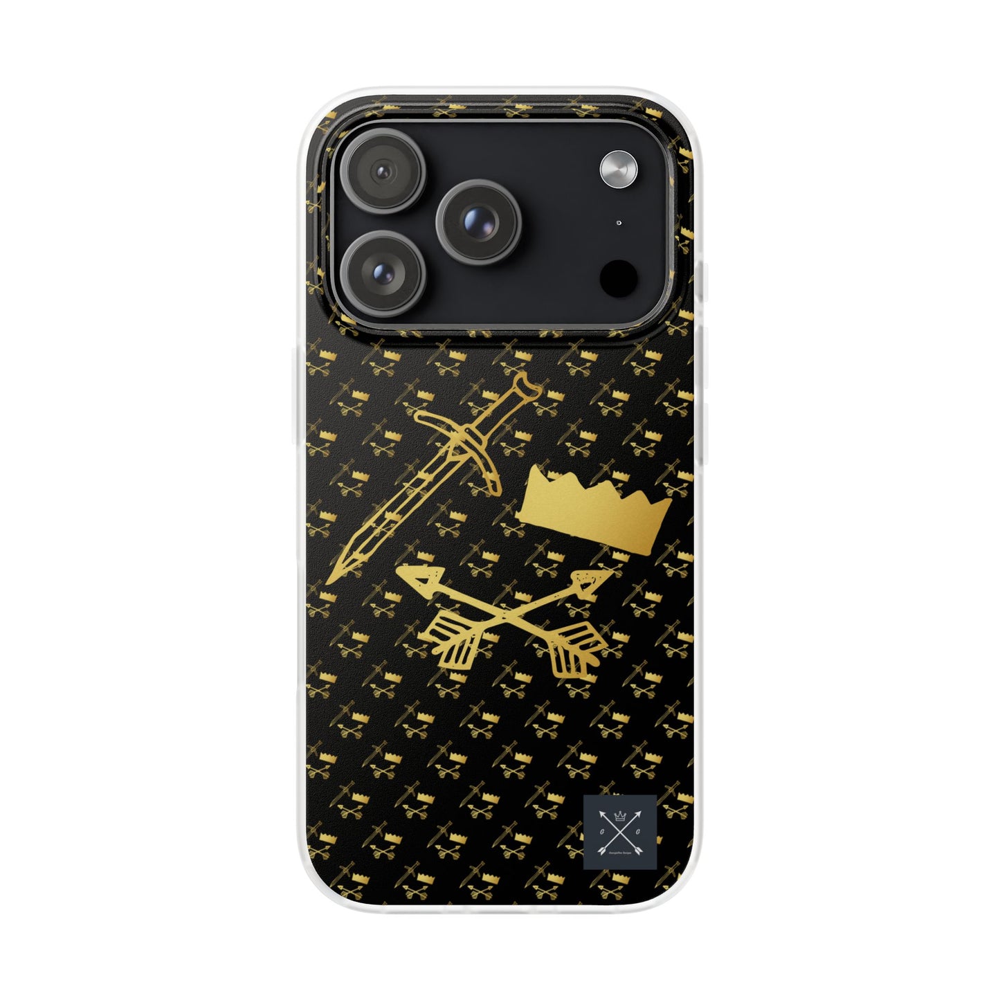 Gold and Bold Warrior - Flexi  Phone Cases