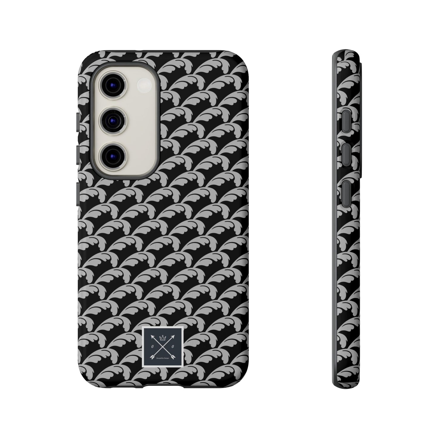 Beautiful Beloved One Flourish (black/silver) - Tough Phone Cases
