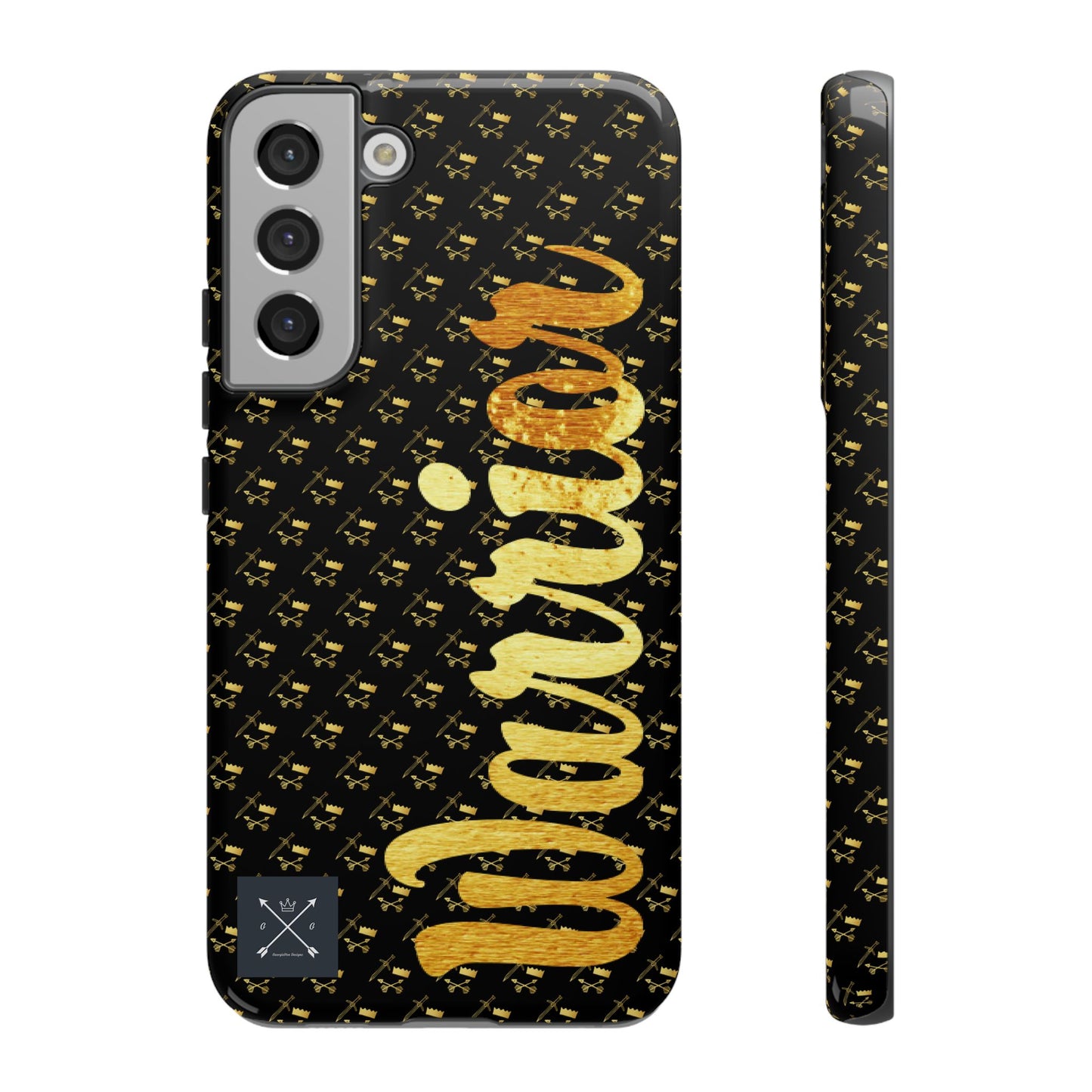 Gold and Bold Warrior - Tough Phone Cases