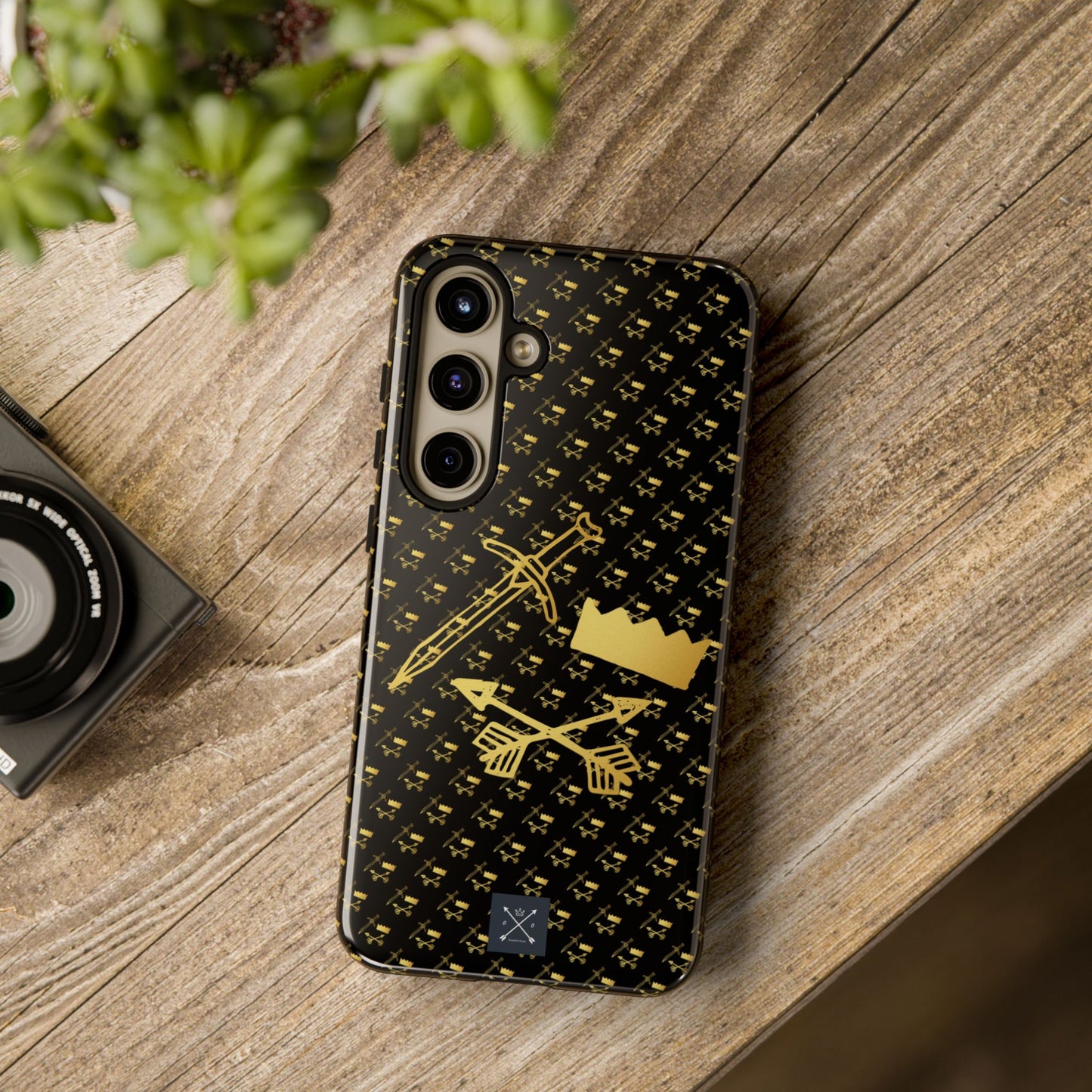 Gold and Bold Warrior - Tough Phone Cases