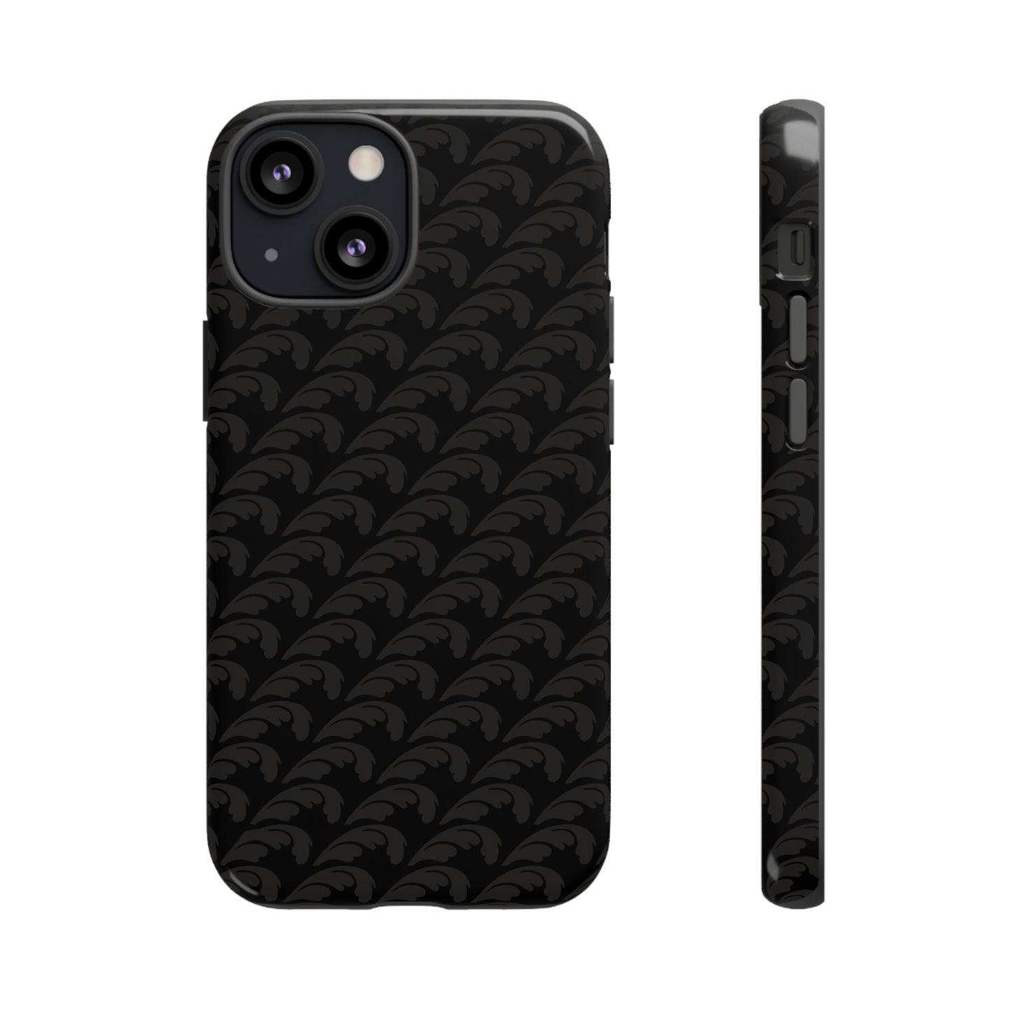 Beautiful Beloved One Flourish (black/black) - Tough Phone Cases