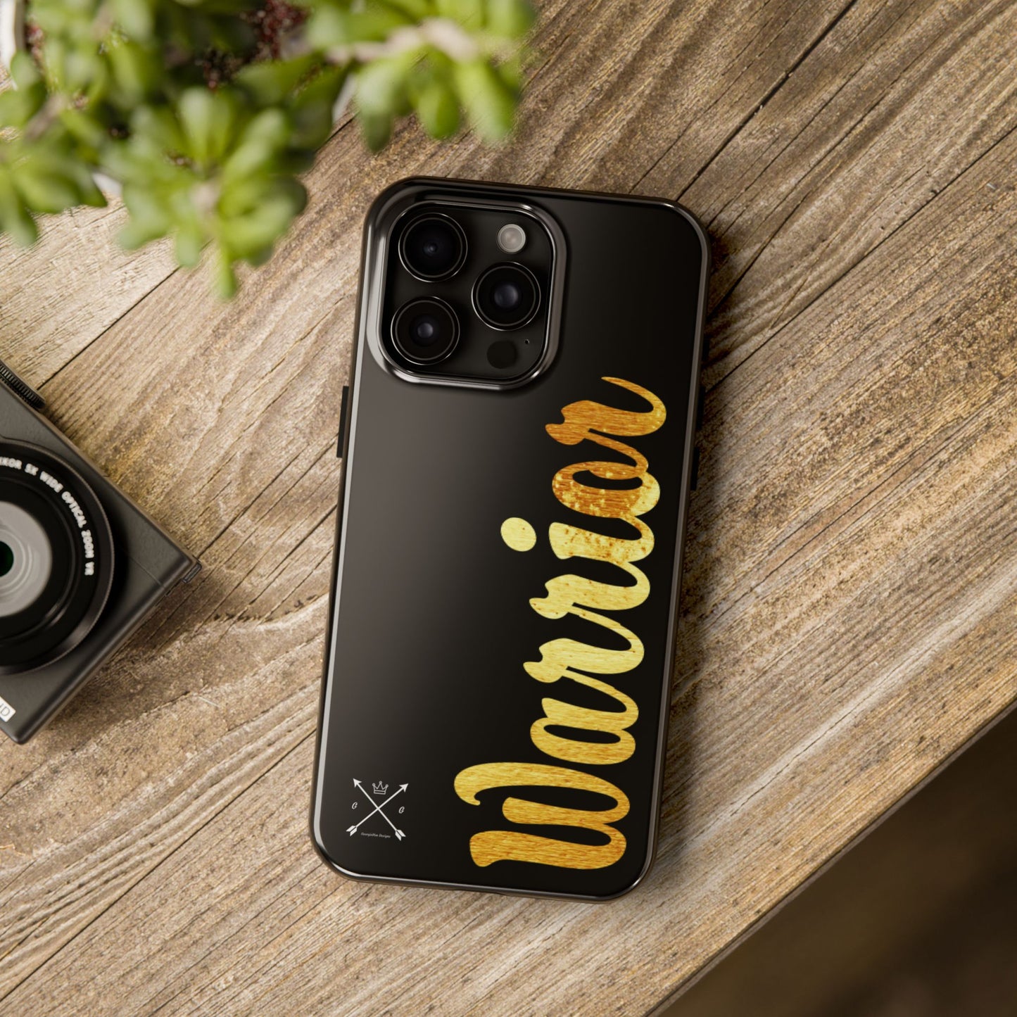 Gold and Bold Warrior - Tough Phone Cases