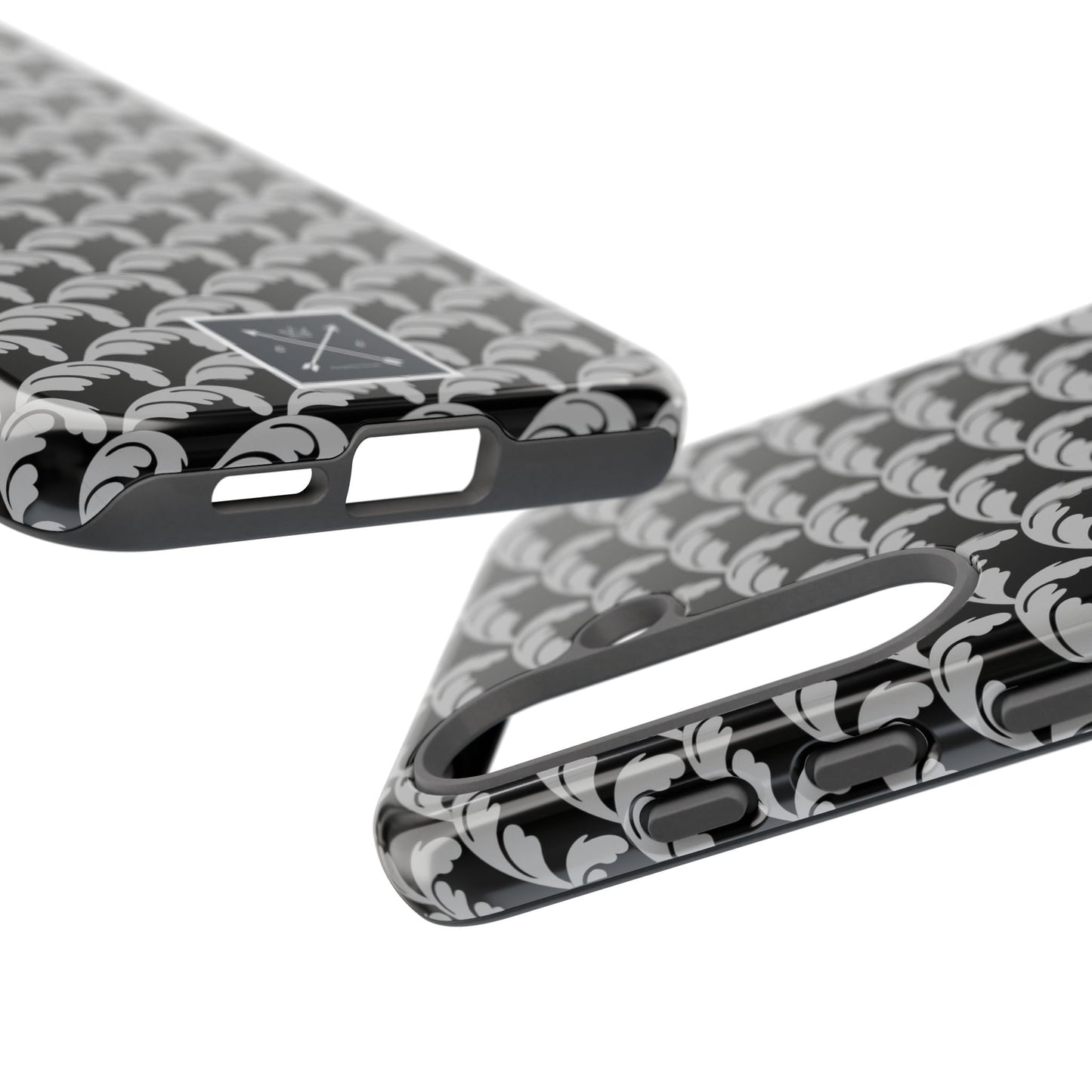 Beautiful Beloved One Flourish (black/silver) - Tough Phone Cases