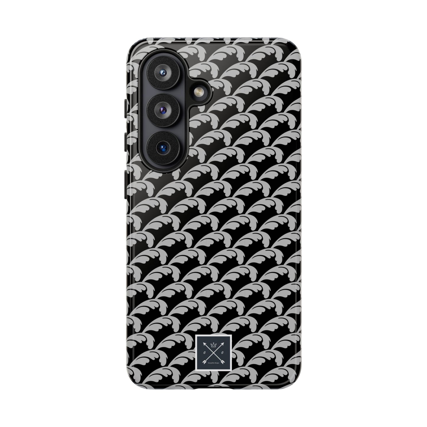 Beautiful Beloved One Flourish (black/silver) - Tough Phone Cases