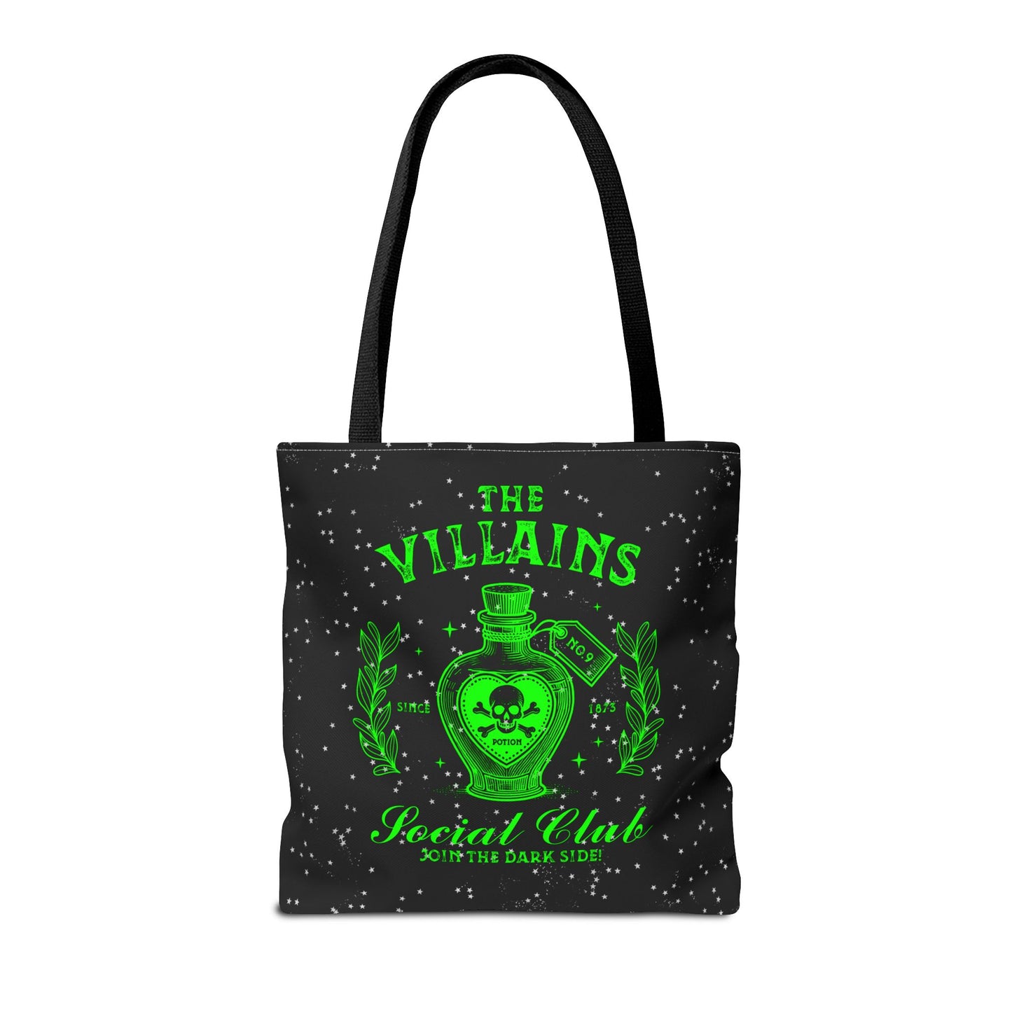 The Villains Social Club (Green) - Tote Bag (AOP)