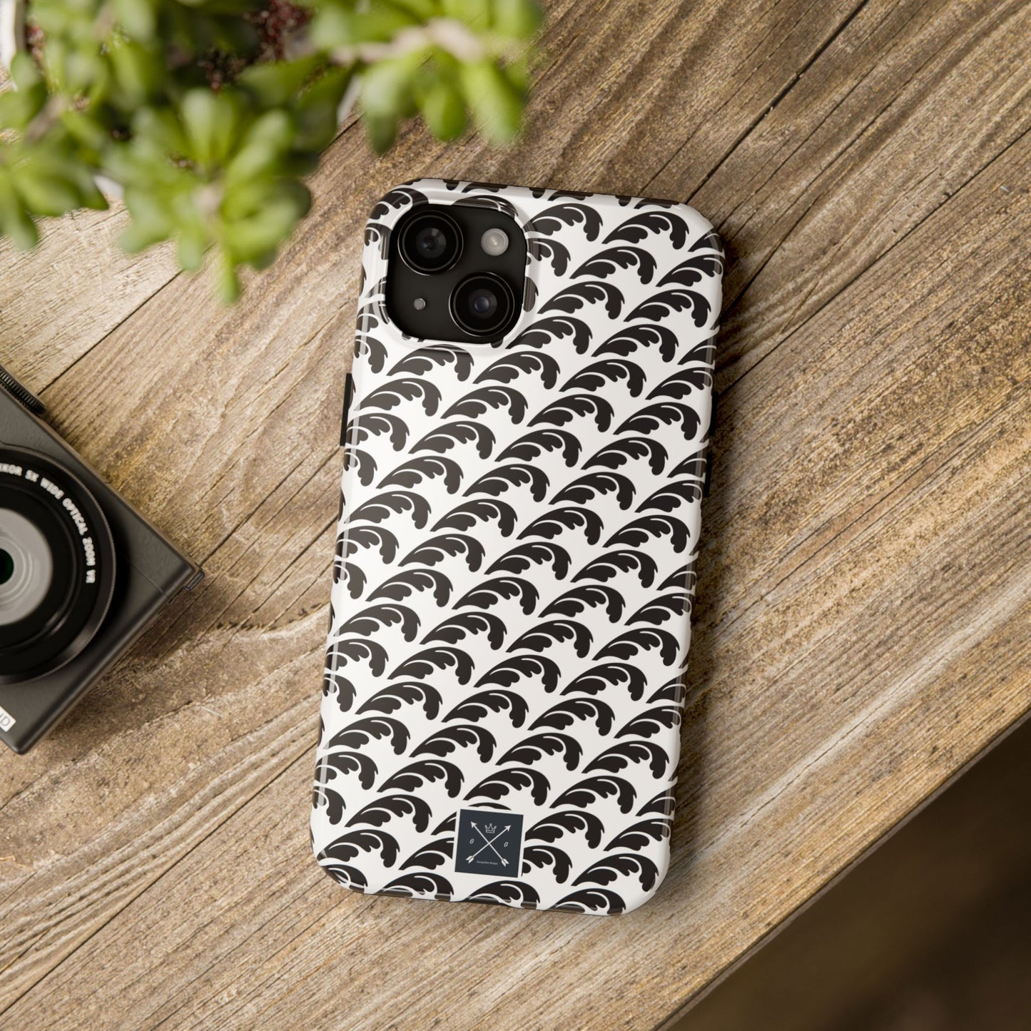 Beautiful Beloved One Flourish (black/white) - Tough Phone Cases
