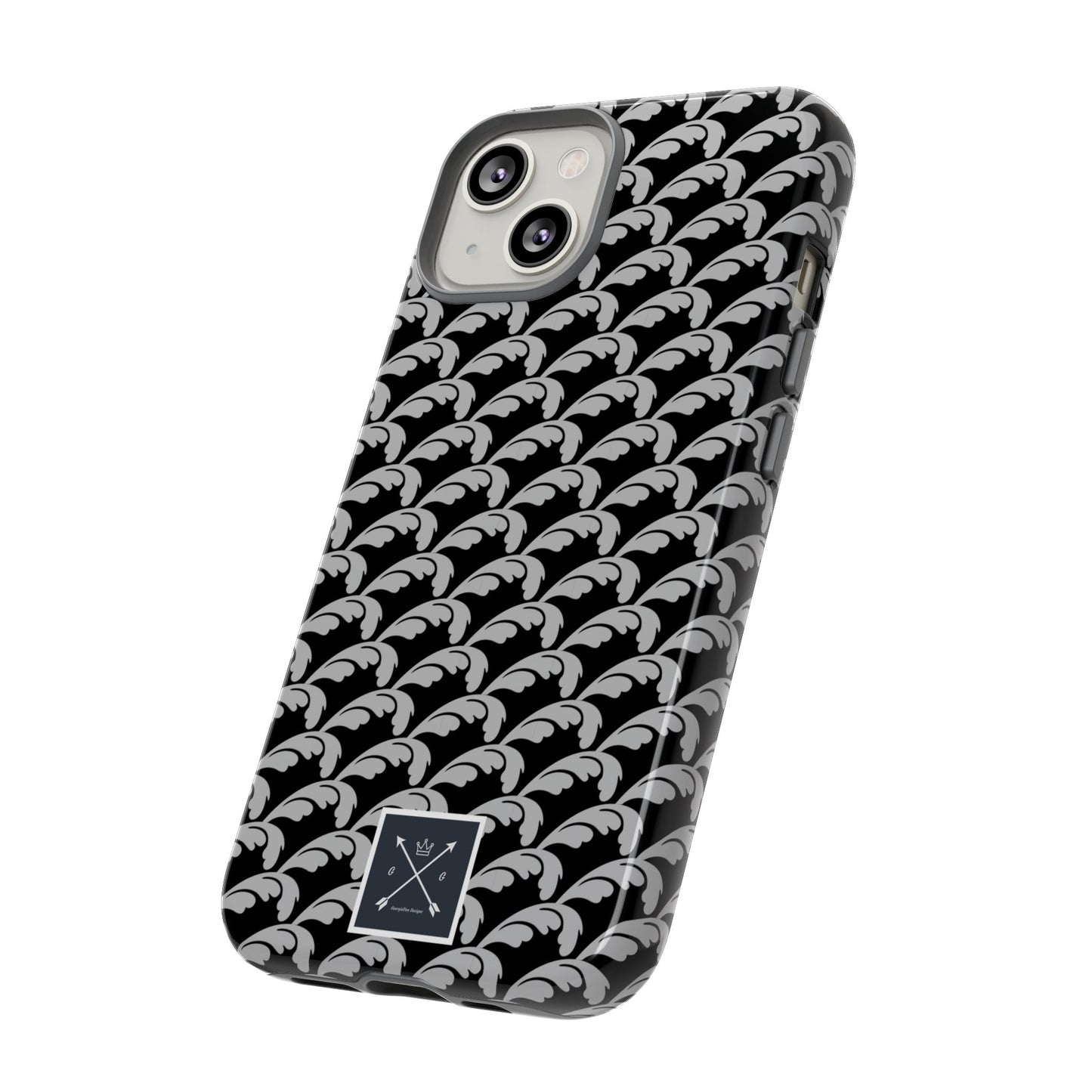 Beautiful Beloved One Flourish (black/silver) - Tough Phone Cases