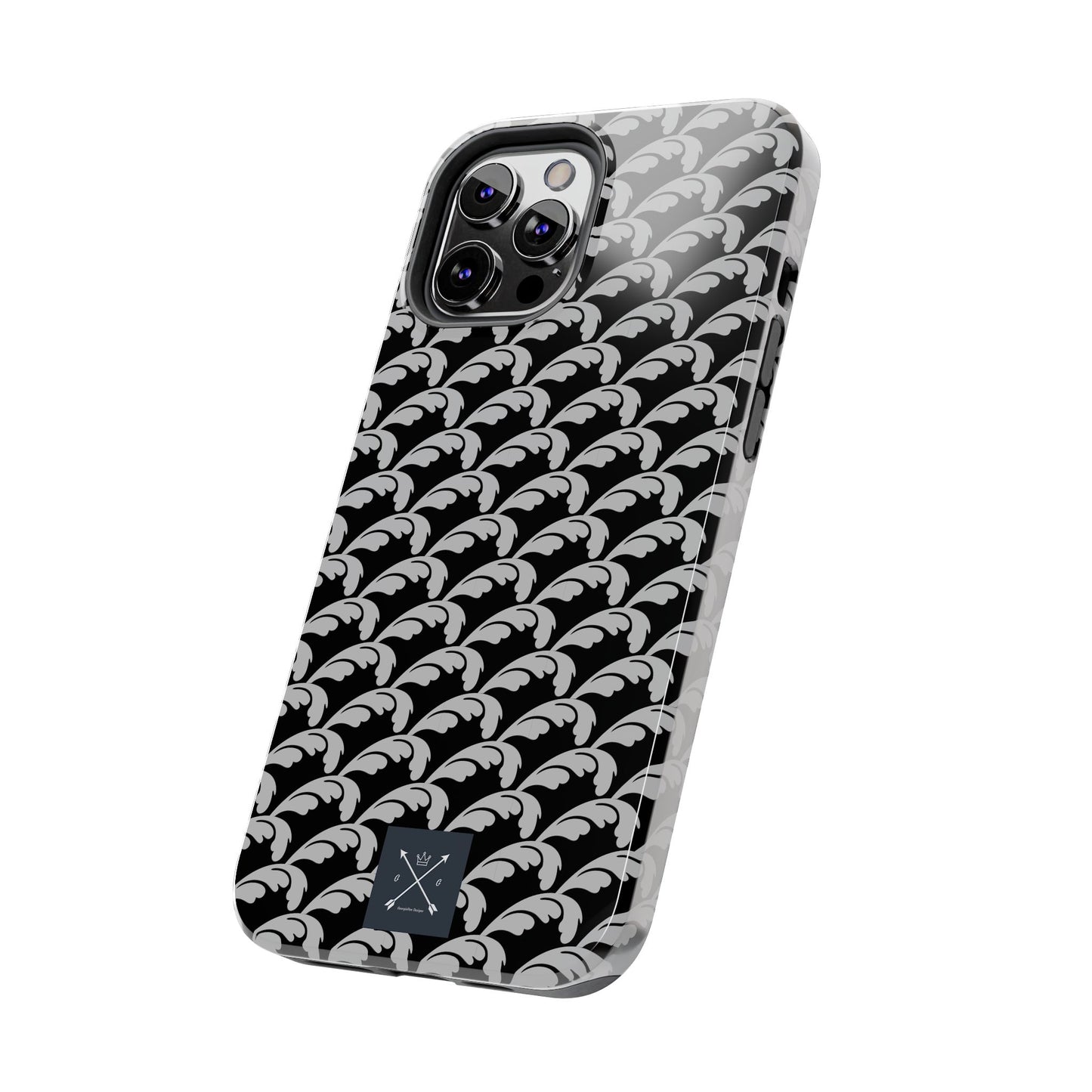 Beautiful Beloved One Flourish (silver/black) - Tough Phone Cases