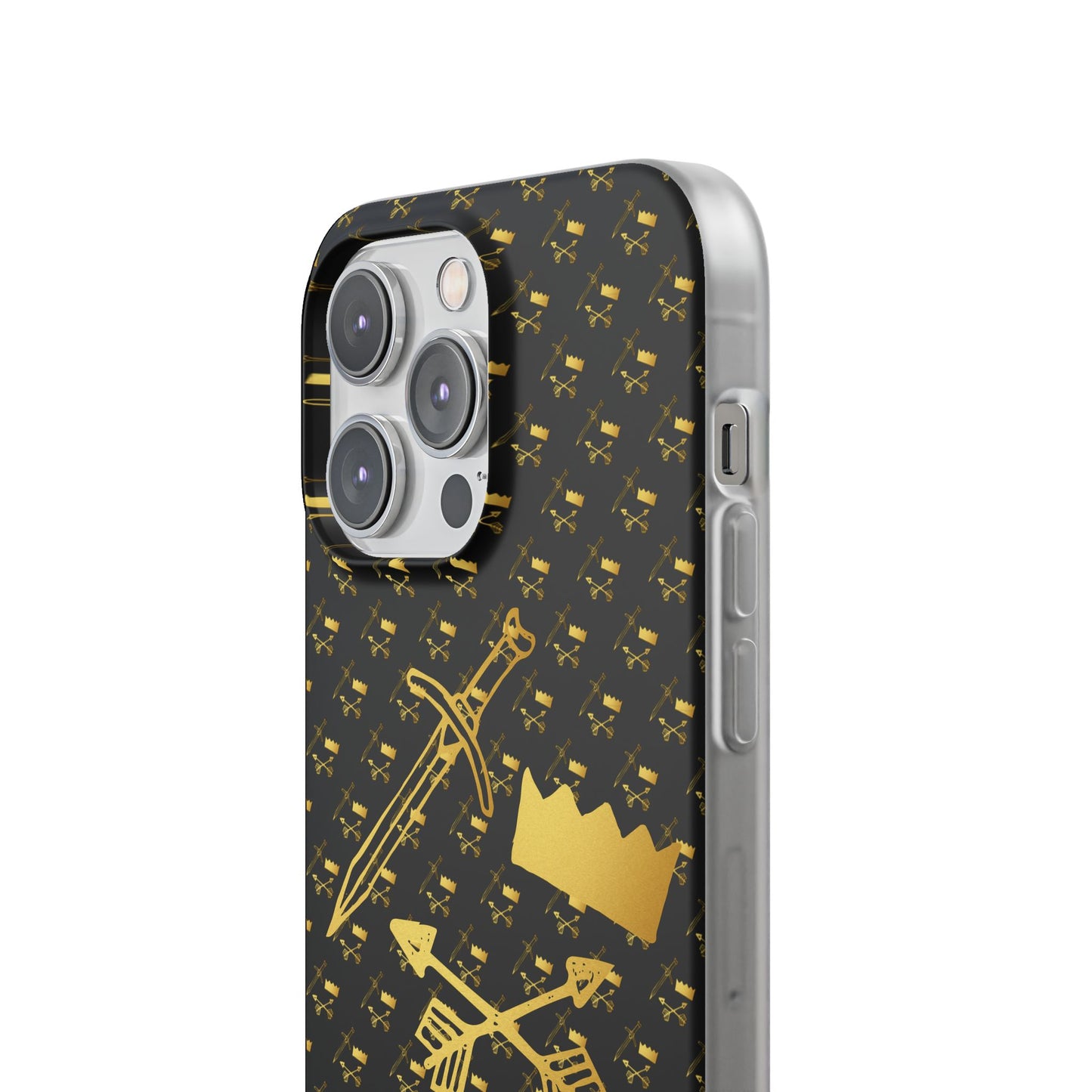 Gold and Bold Warrior - Flexi  Phone Cases